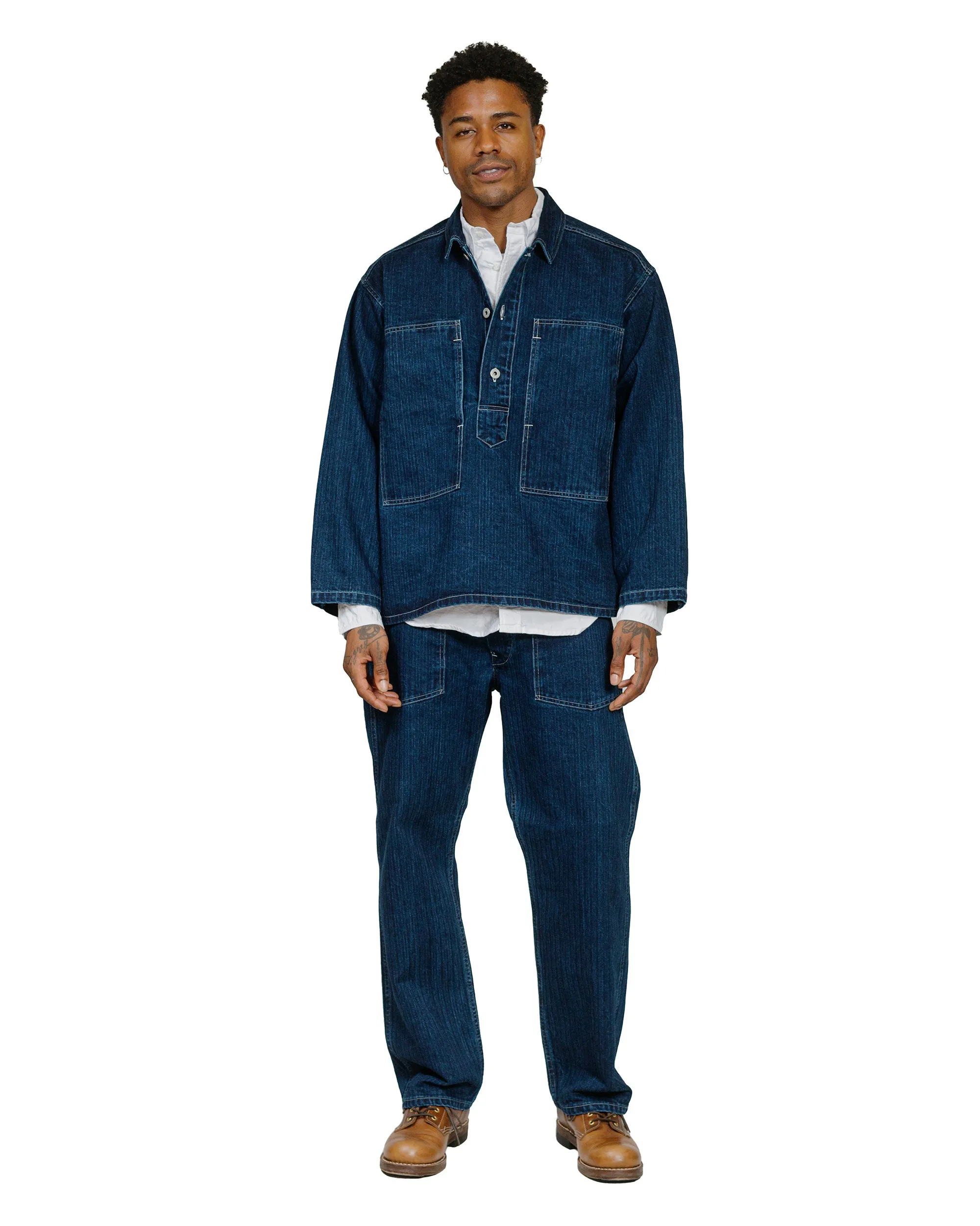 Gitman Vintage Bros. White Oxford Long Sleeve sold by Lost & Found product image thumbnail 4