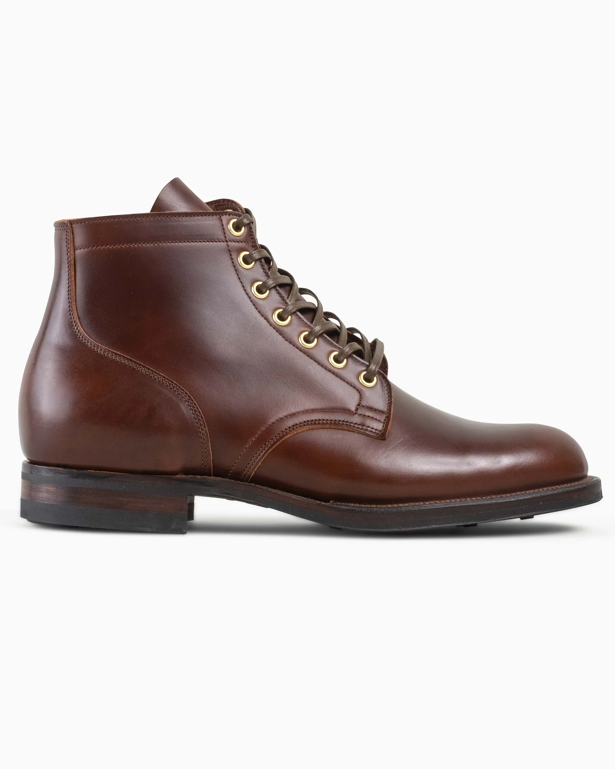 Viberg Brown Chromexcel Service Boot sold by Lost & Found