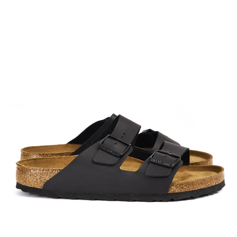 Birkenstock Arizona Black Birko-Flor sold by Lost & Found