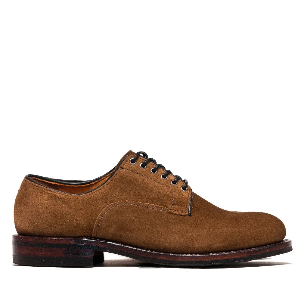 Viberg Snuff Suede Derby Shoe sold by Lost & Found