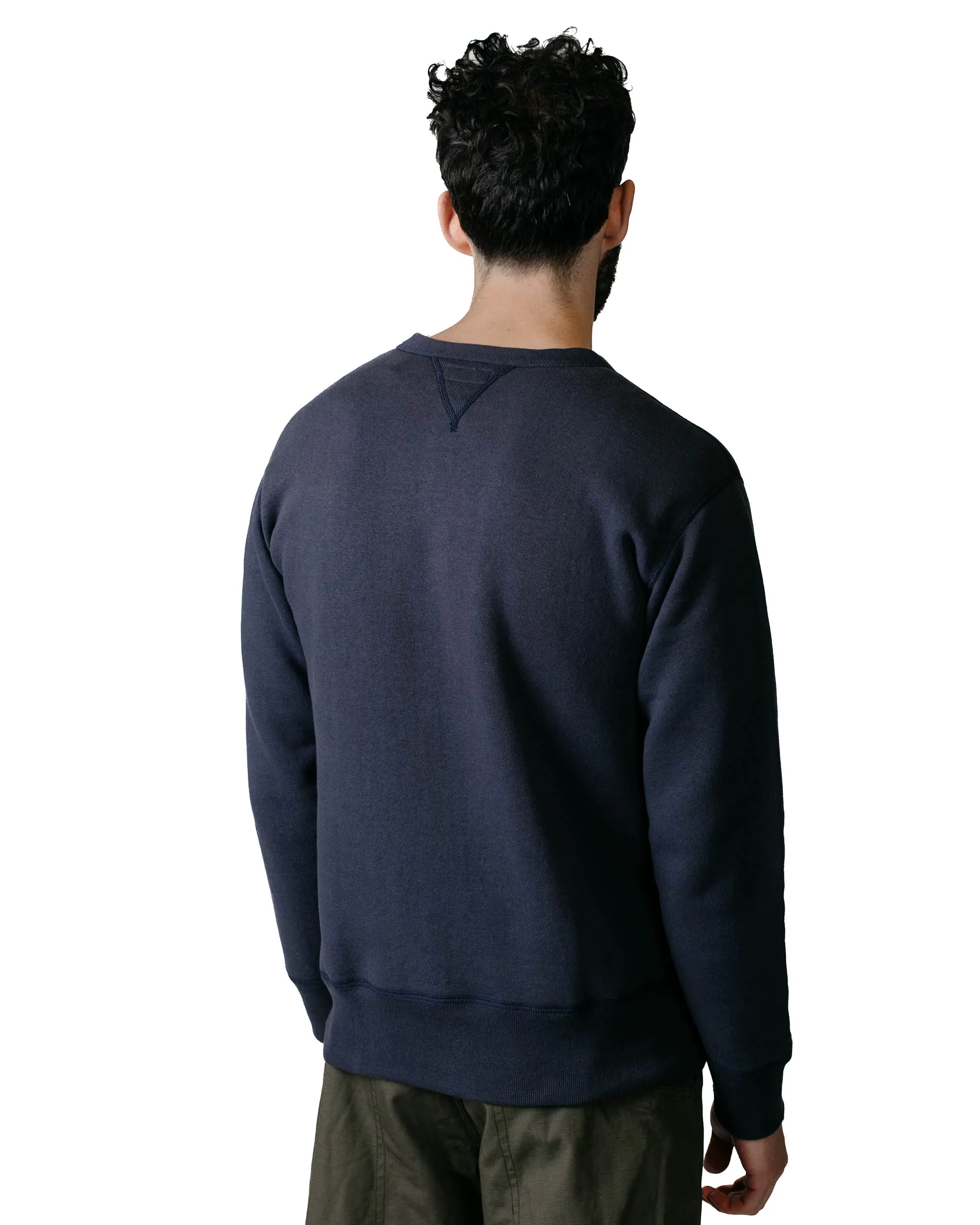 The Real McCoy’s MC13111 Sweatshirt / Loop Wheel Navy sold by Lost & Found product image thumbnail 3