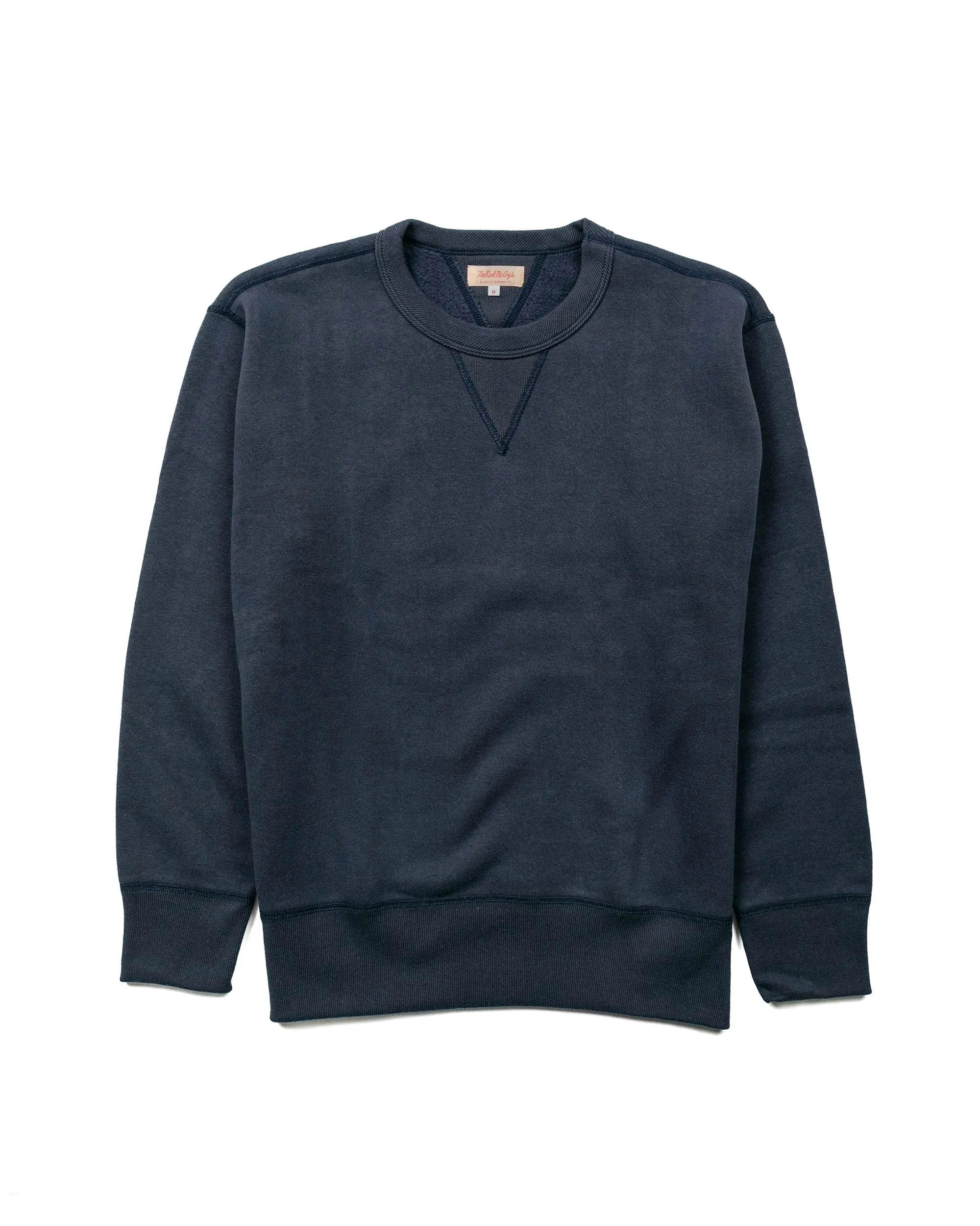 The Real McCoy’s MC13111 Sweatshirt / Loop Wheel Navy sold by Lost & Found