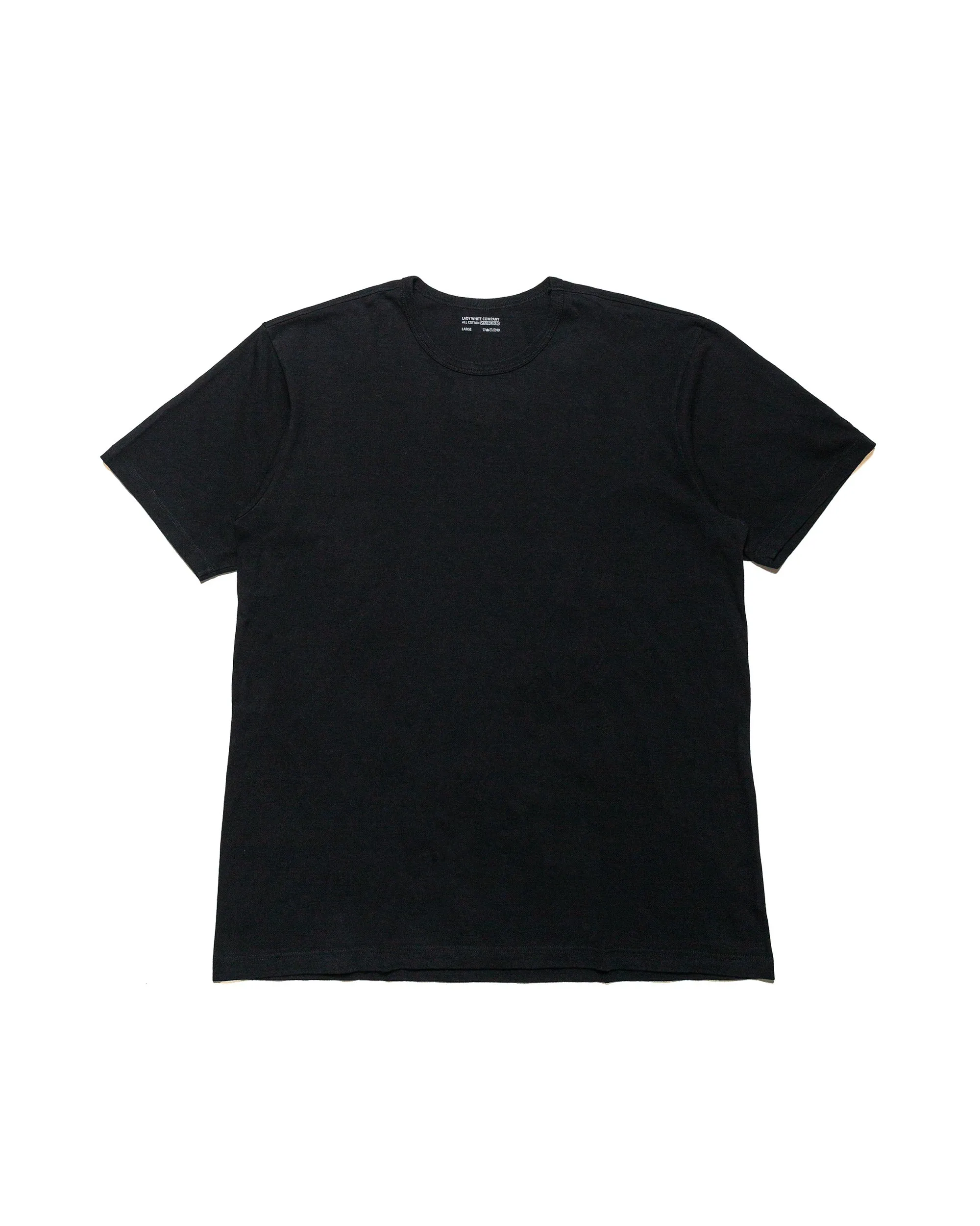 Lady White Co. T-Shirt 2-Pack Black sold by Lost & Found
