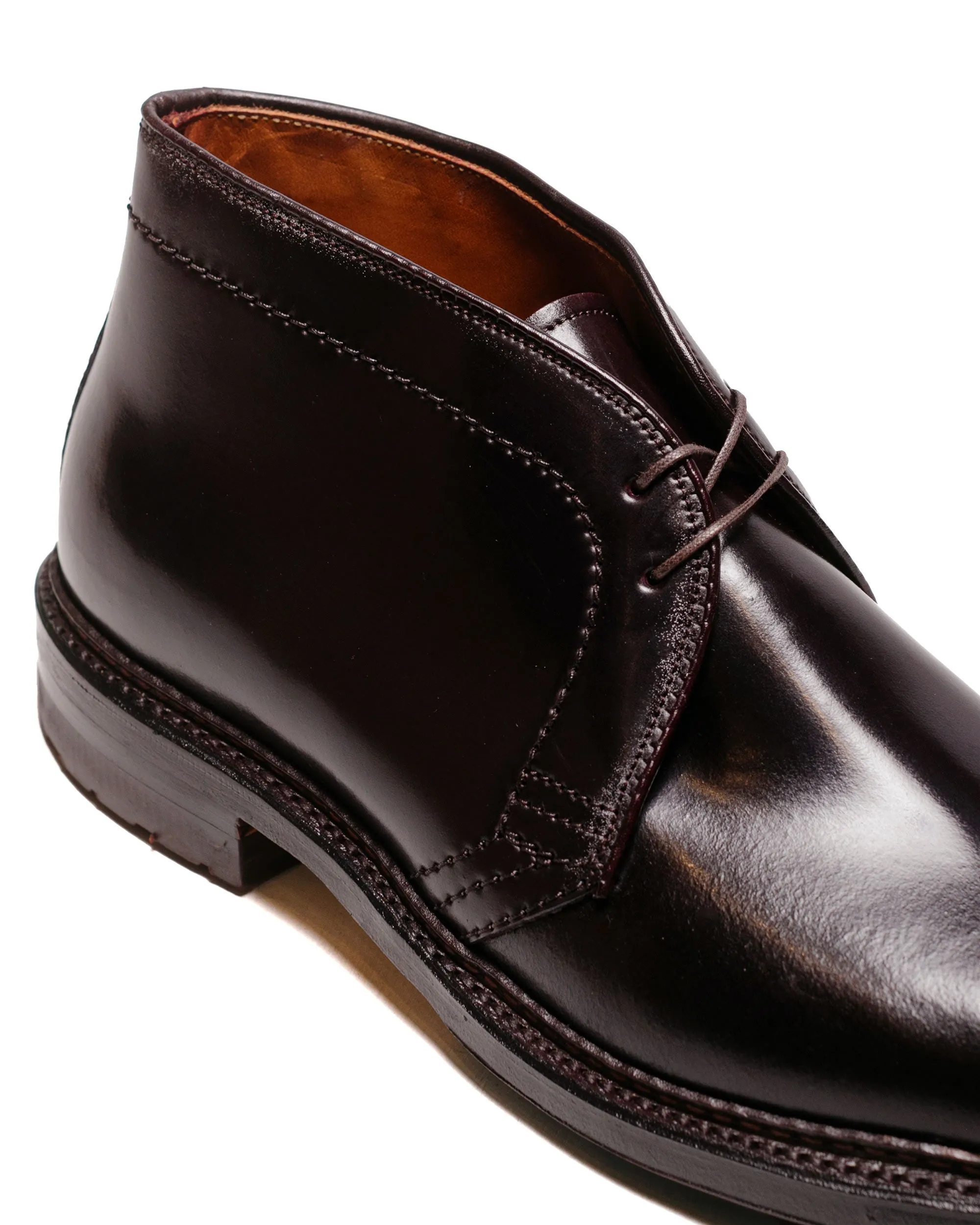 Alden Chukka with Commando Sole Colour 8 Shell Cordovan 1339C sold by Lost & Found product image thumbnail 3