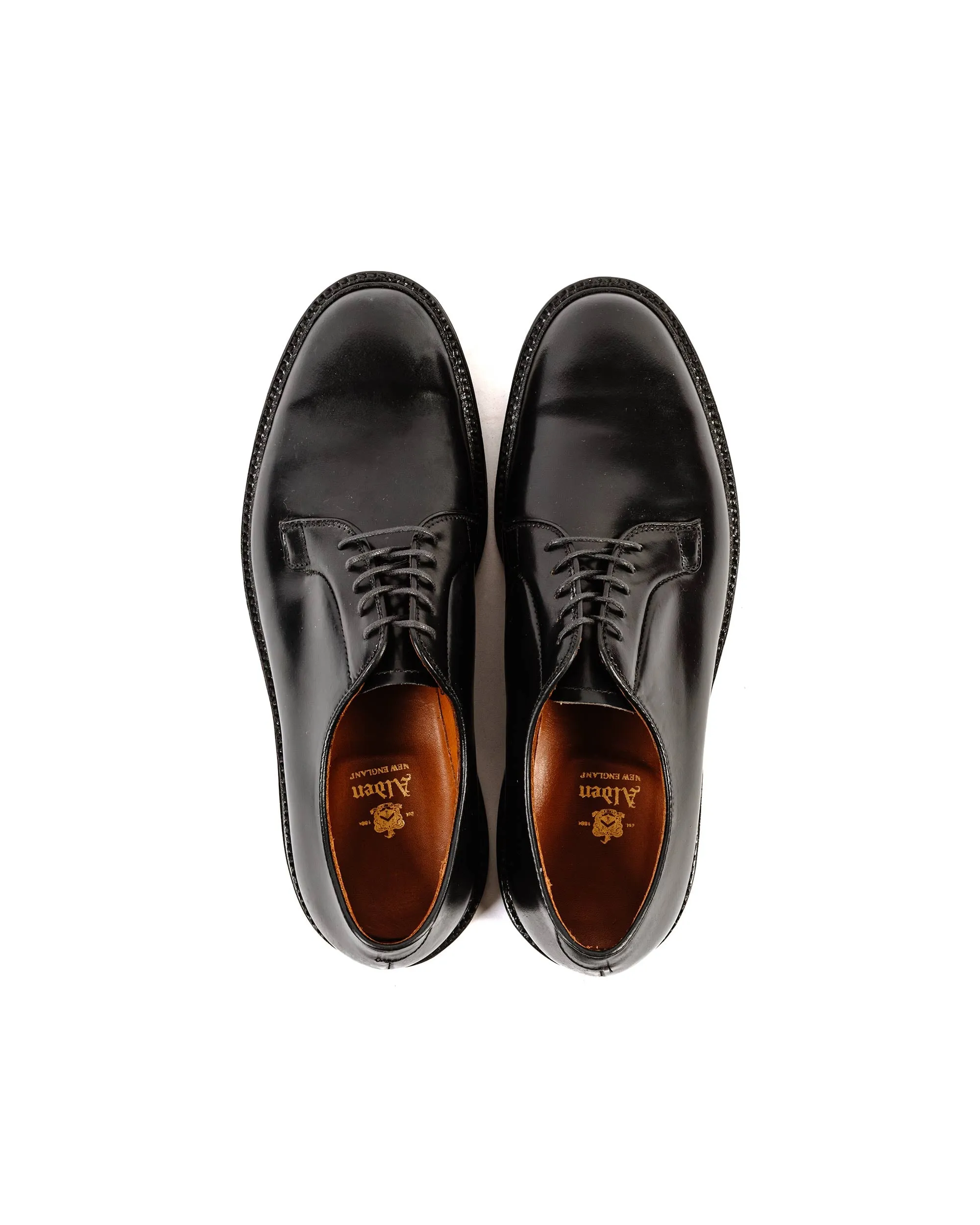 Alden Plain Toe Blucher Black Shell Cordovan 9901 sold by Lost & Found product image thumbnail 5