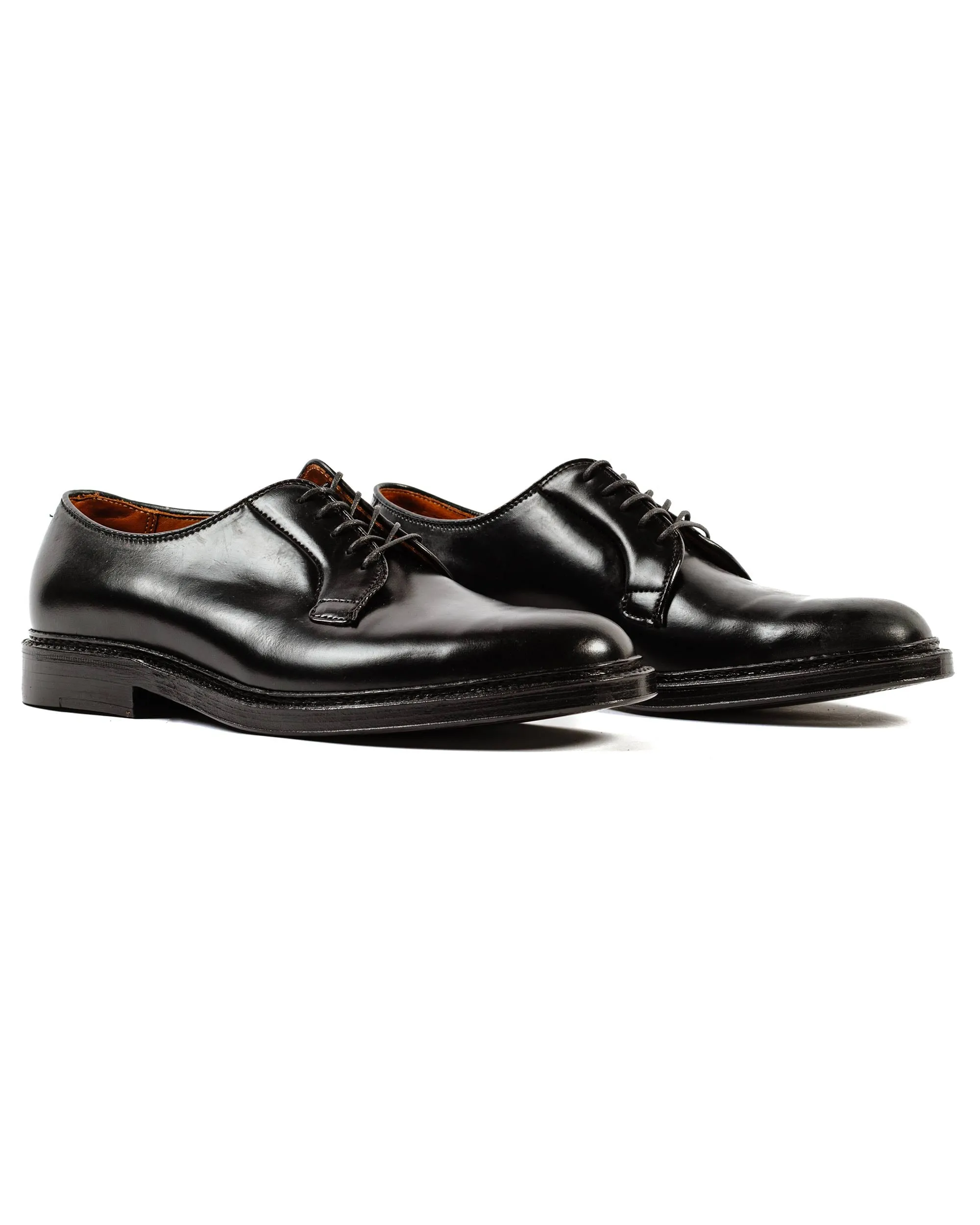 Alden Plain Toe Blucher Black Shell Cordovan 9901 sold by Lost & Found product image thumbnail 2
