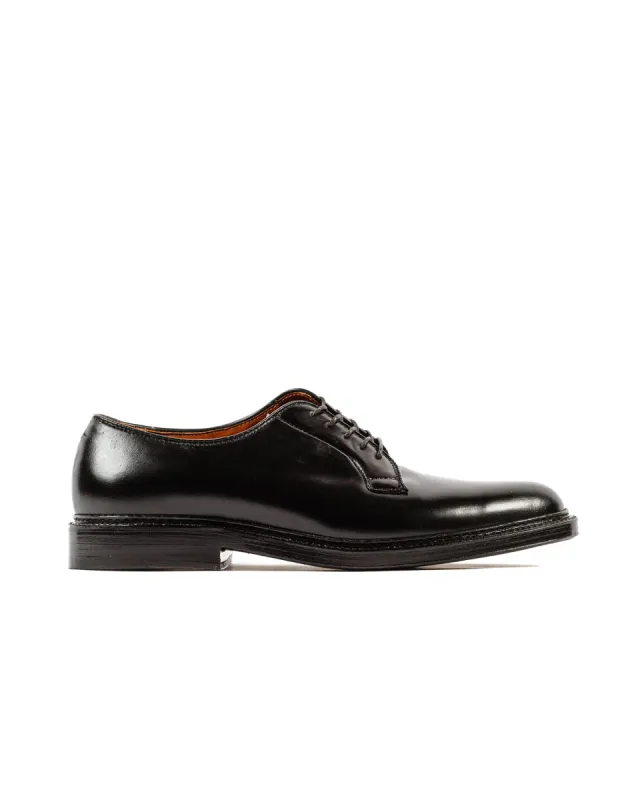 Alden Plain Toe Blucher Black Shell Cordovan 9901 sold by Lost & Found