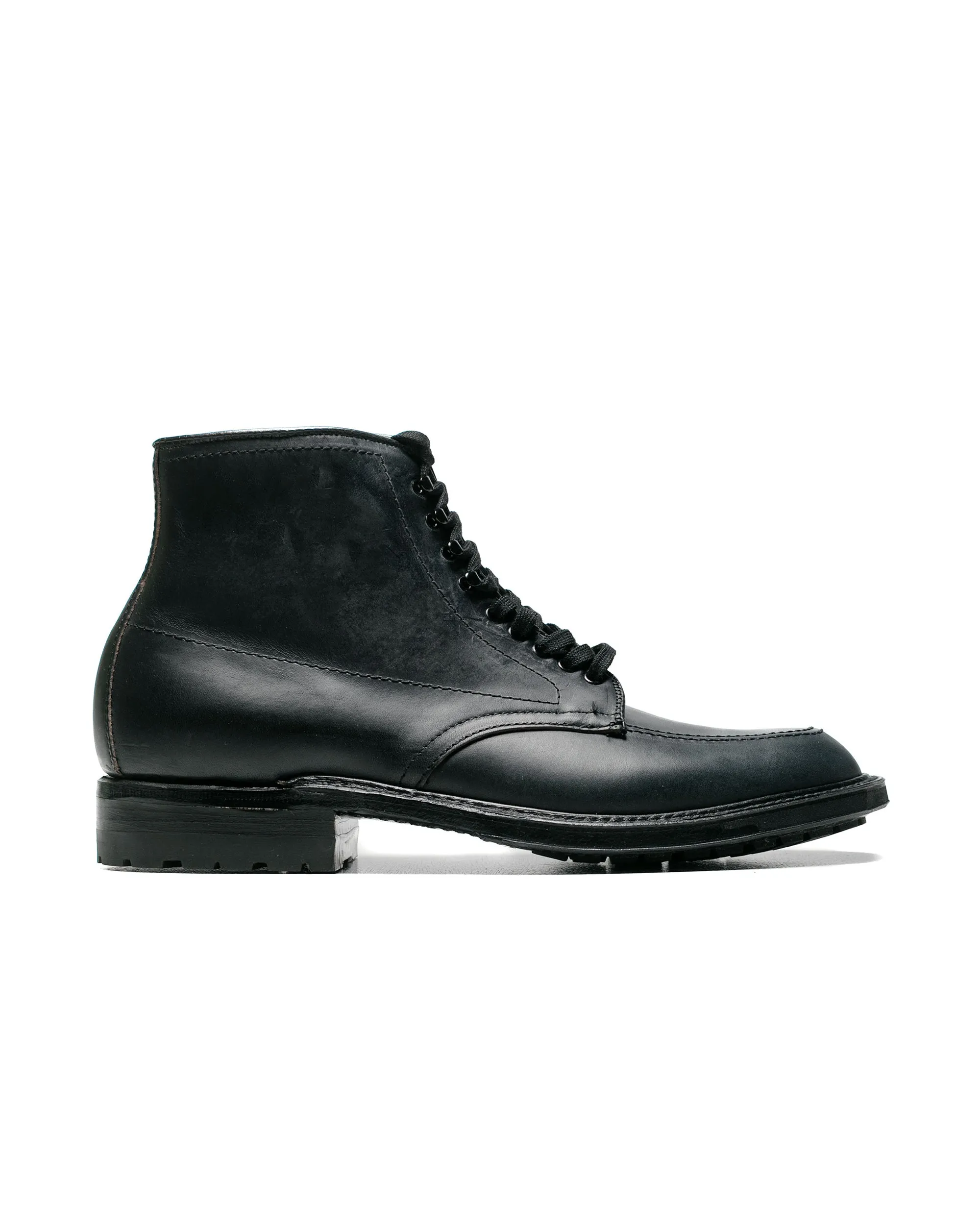 Alden Indy Boot Inside Out Navy Silksport with Commando Sole G4902HC sold by Lost & Found