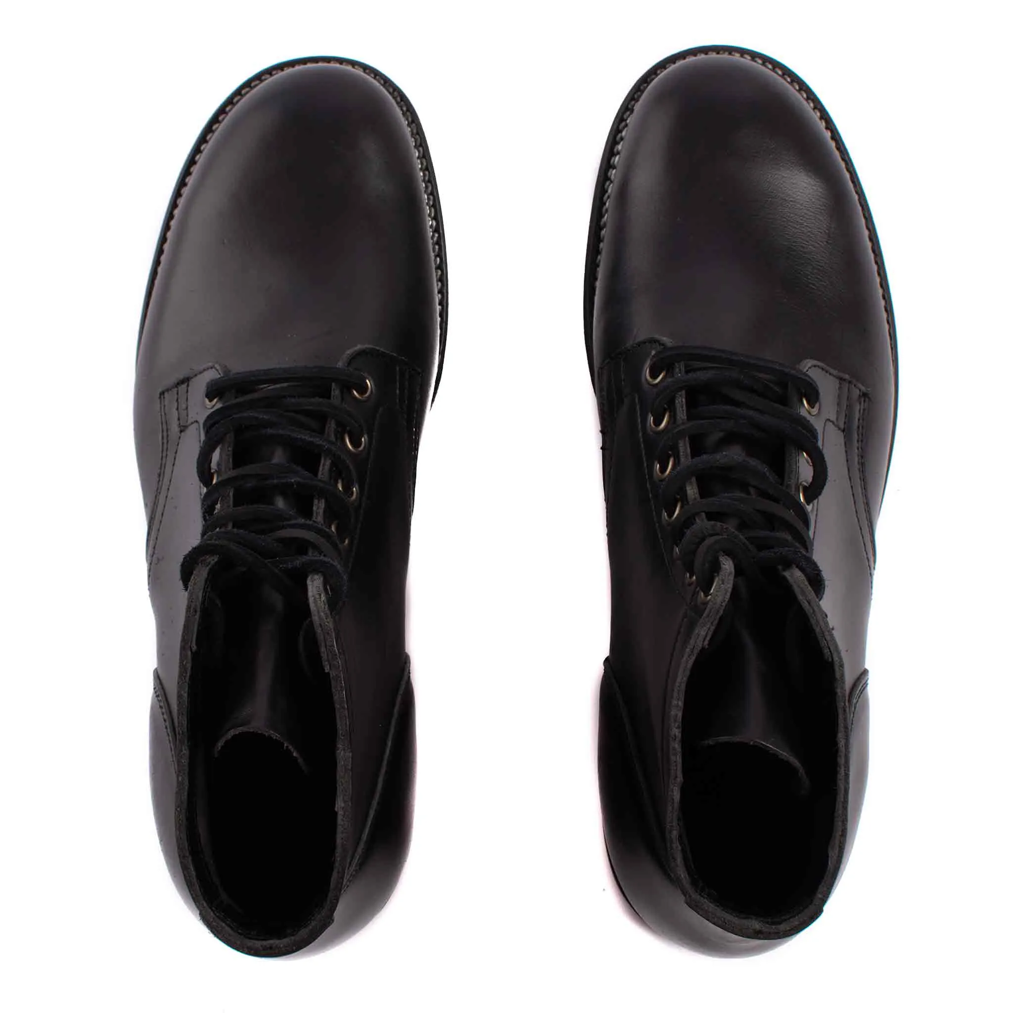 Viberg Black Chromexcel Service Boot sold by Lost & Found product image thumbnail 4