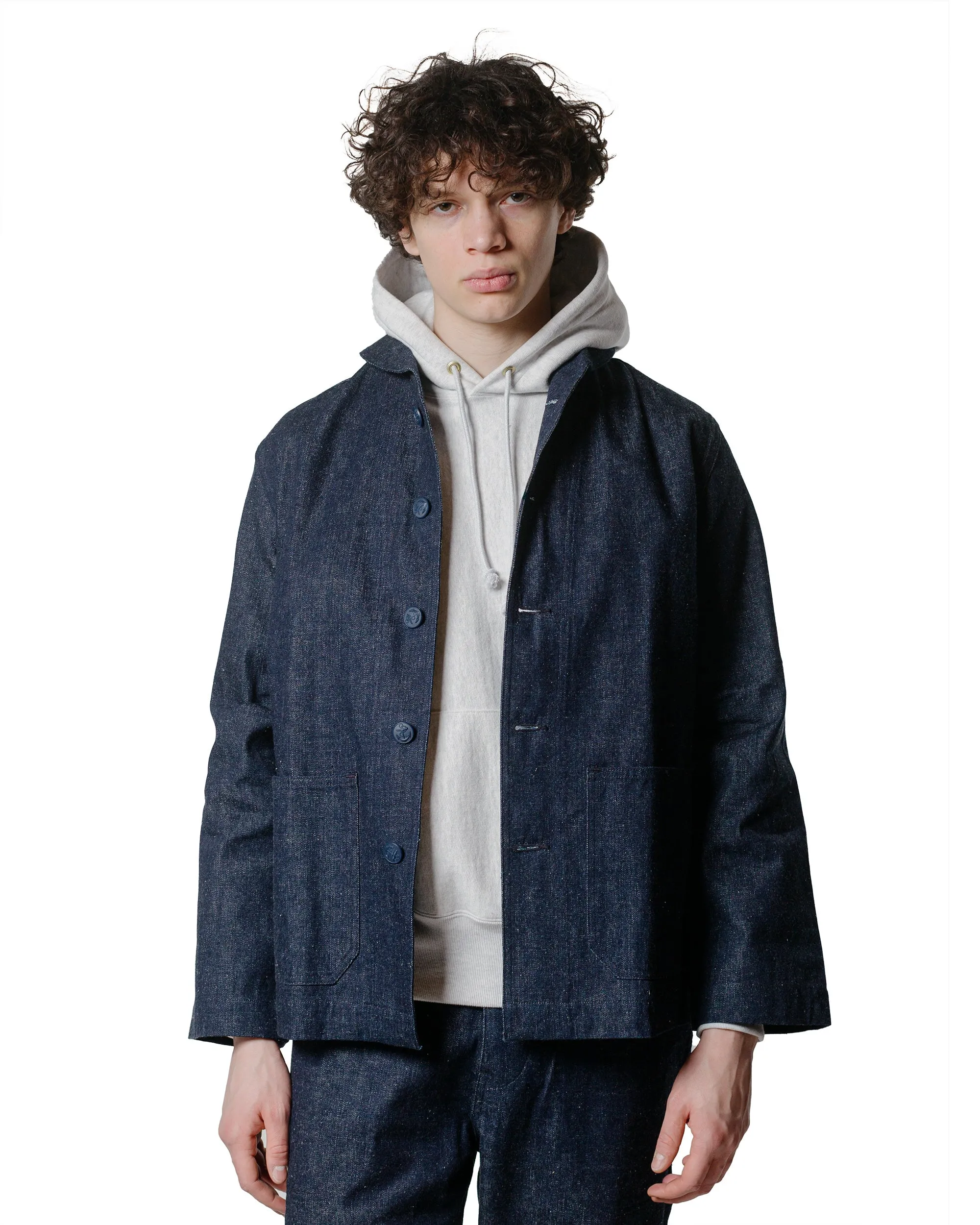 Warehouse Lot. 2220 U.S. Navy Shawl Collar Coverall Denim Indigo sold by Lost & Found product image thumbnail 2