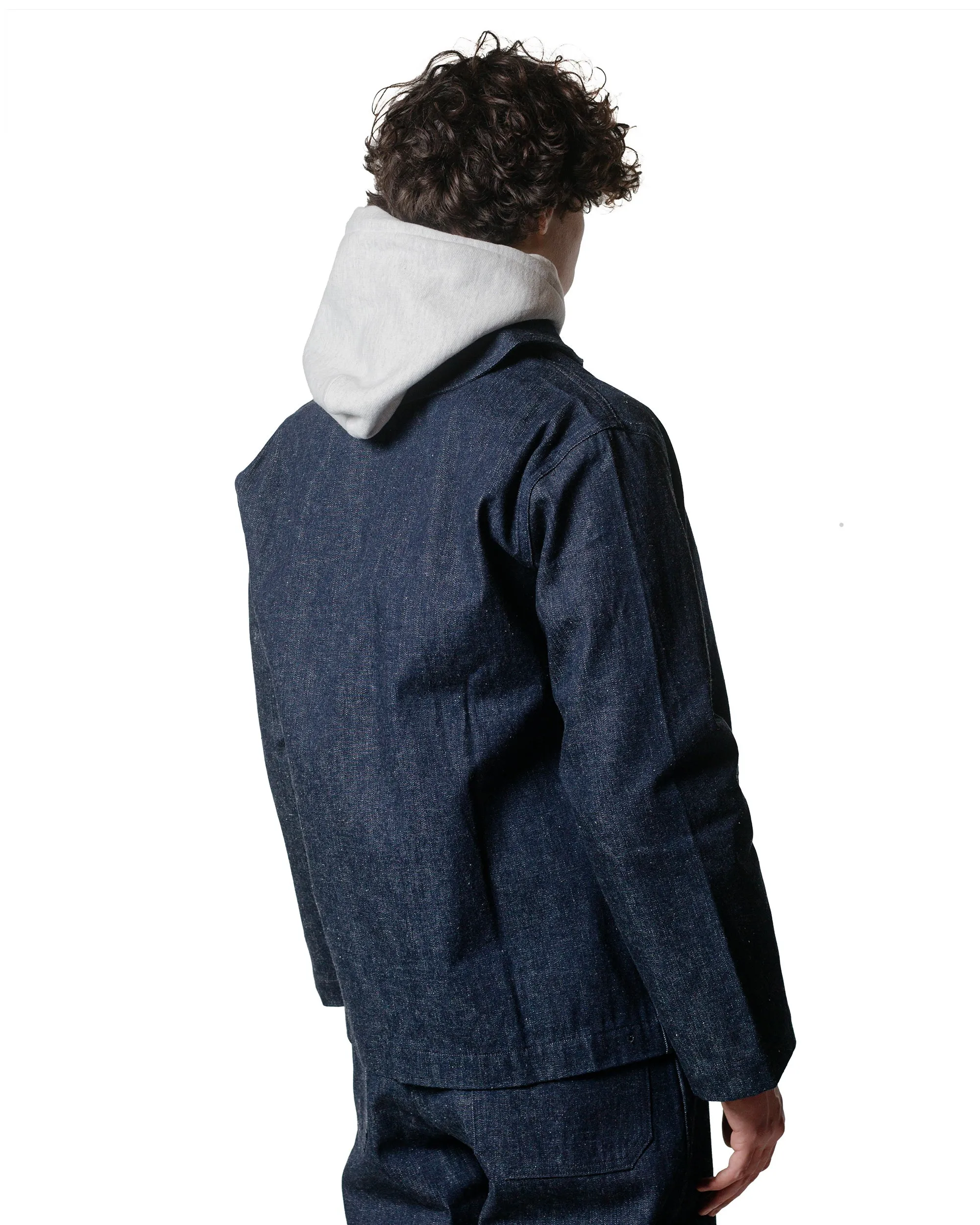 Warehouse Lot. 2220 U.S. Navy Shawl Collar Coverall Denim Indigo sold by Lost & Found product image thumbnail 3