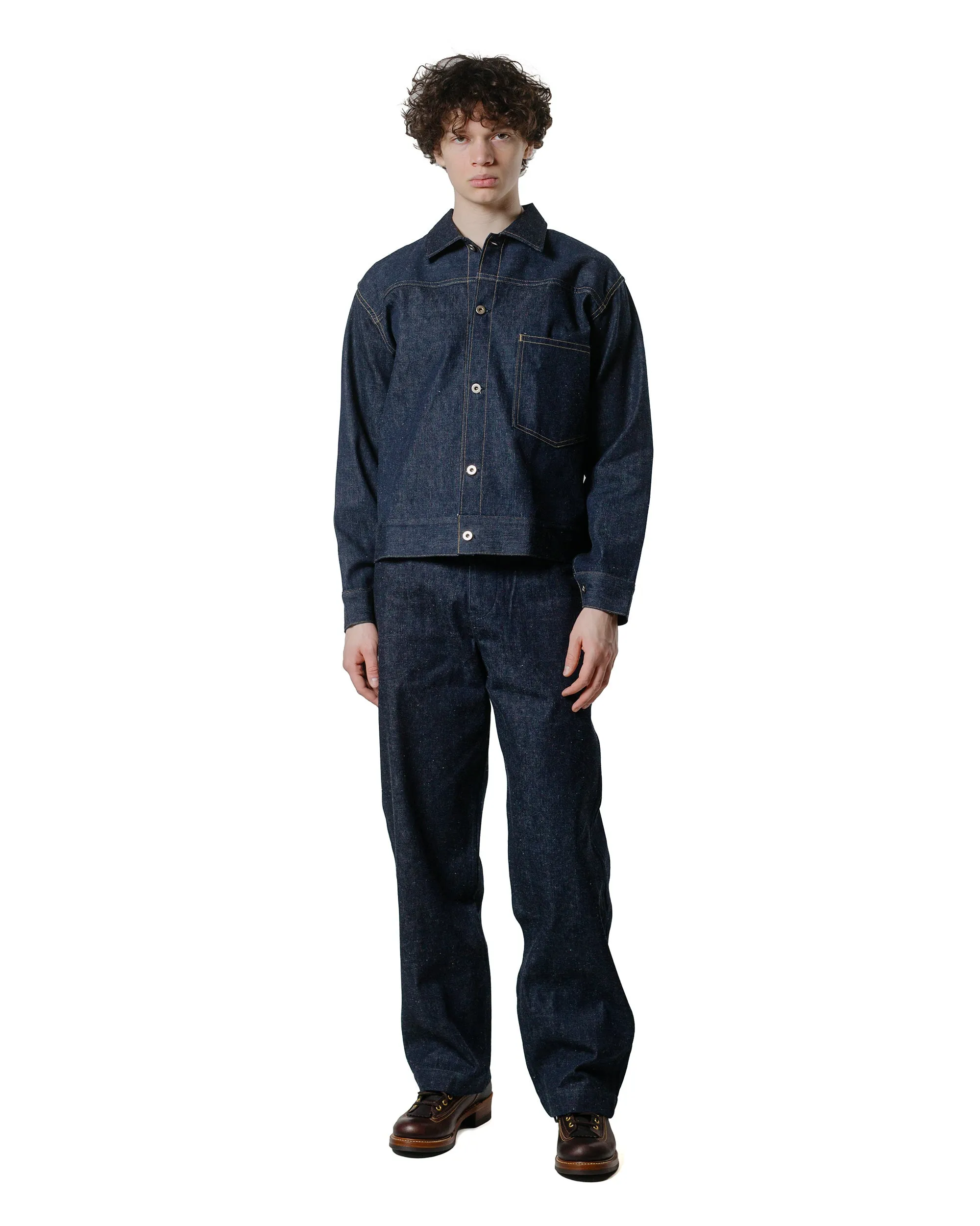 Warehouse Lot. JG-28 Ranchers Jacket Denim Indigo sold by Lost & Found product image thumbnail 4