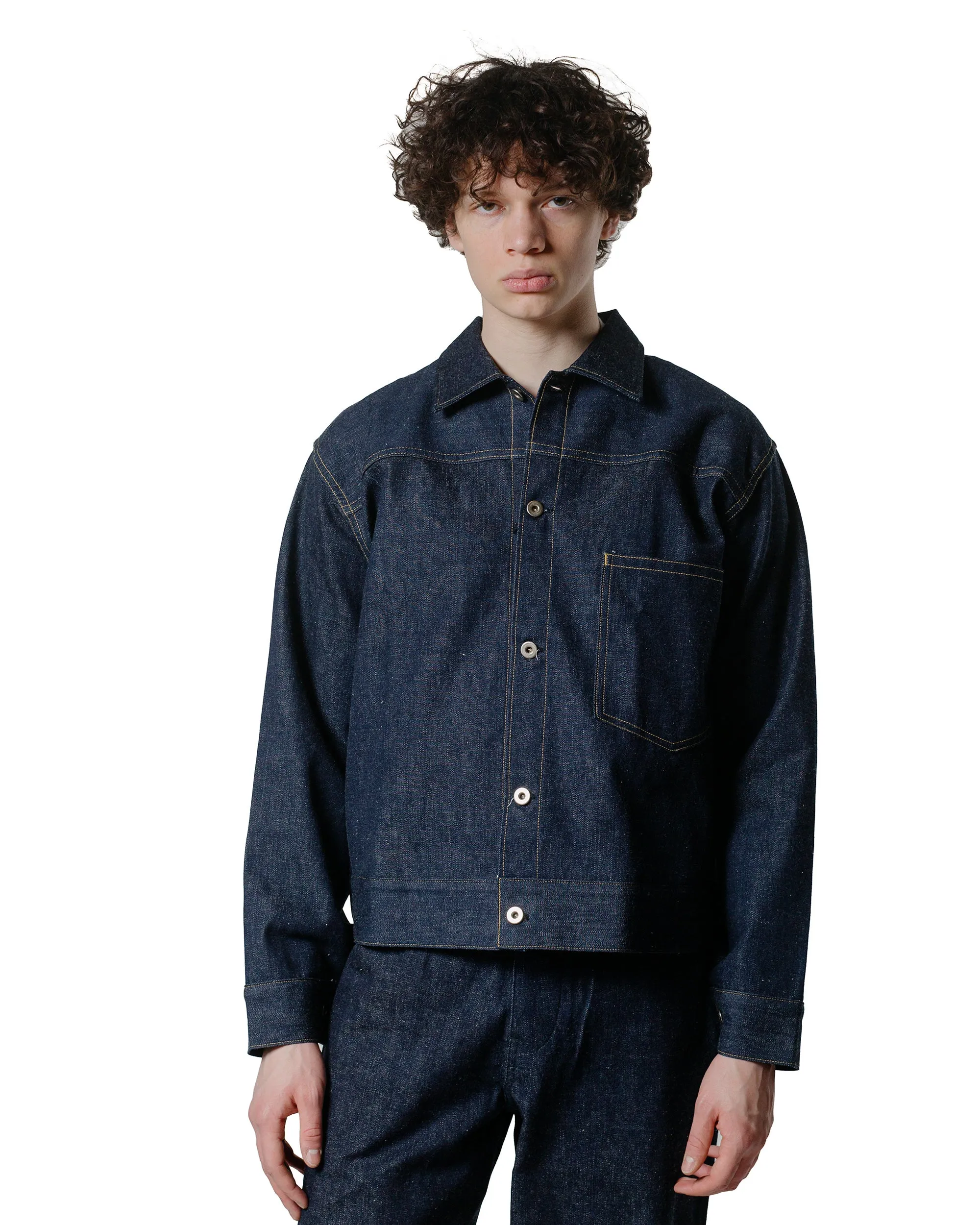 Warehouse Lot. JG-28 Ranchers Jacket Denim Indigo sold by Lost & Found product image thumbnail 2