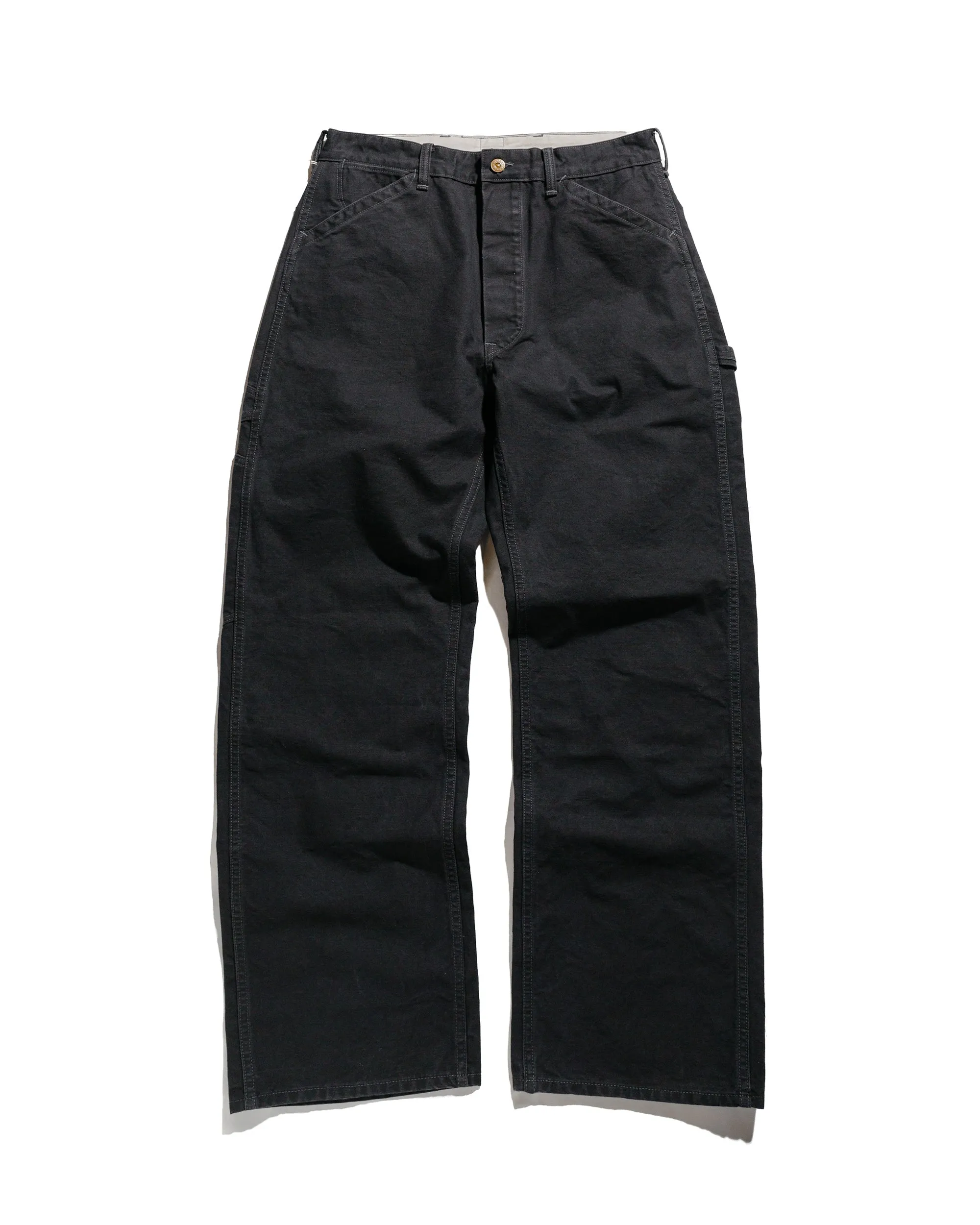 Warehouse Lot. JG-12 Ironworkers Trousers Duck Black sold by Lost & Found