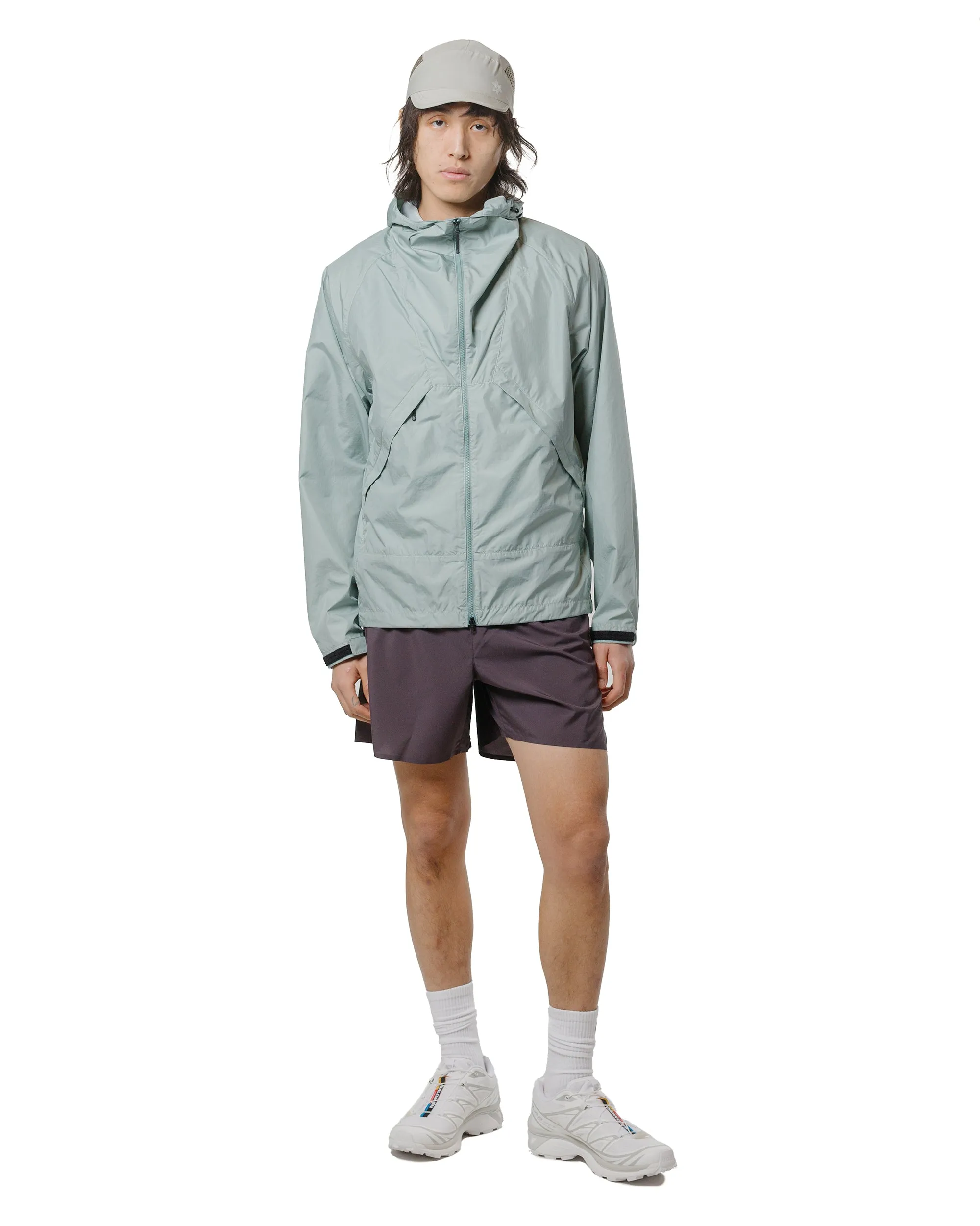 Goldwin Rip-stop Hooded Jacket Mist Green sold by Lost & Found product image thumbnail 4