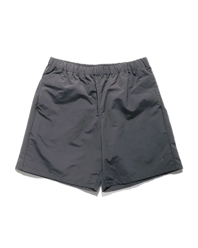 Goldwin Nylon Shorts Deep Charcoal sold by Lost & Found