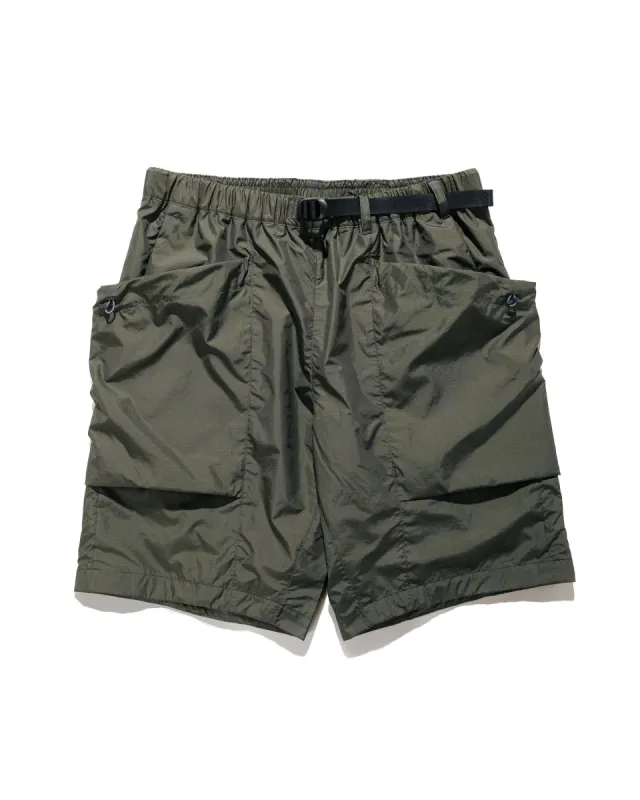 Goldwin Rip-stop Shorts Dark Olive made by Goldwin