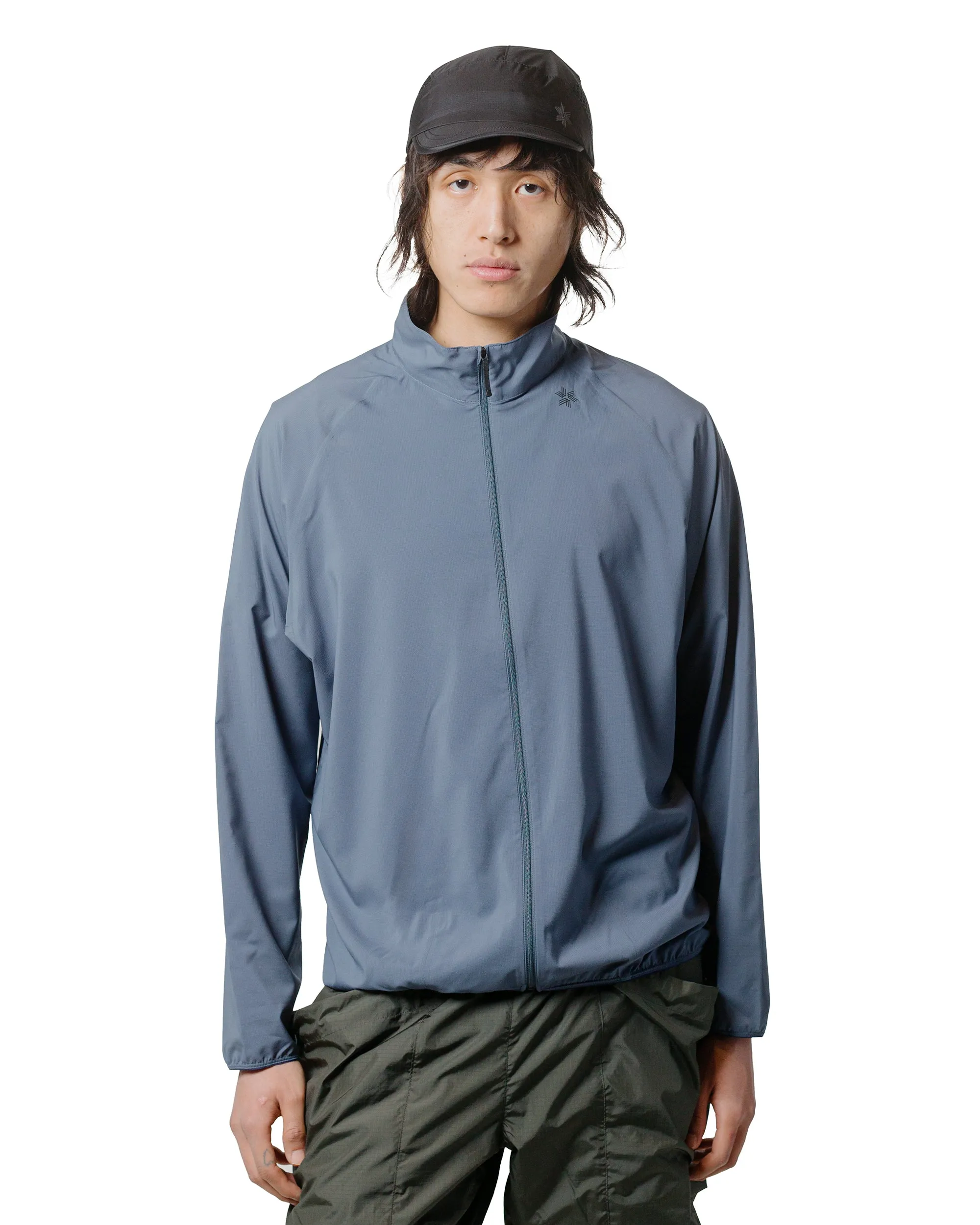 Goldwin Floating Wind Shell Jacket Graphite Navy sold by Lost & Found product image thumbnail 2