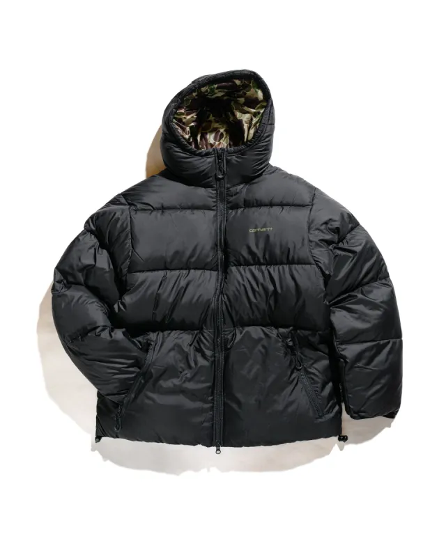 Carhartt W.I.P. Toronto Jacket Black/Duck Camo Green sold by Lost & Found