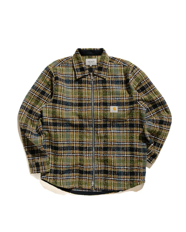 Carhartt W.I.P. Stroy Check Shirt Jacket Black sold by Lost & Found
