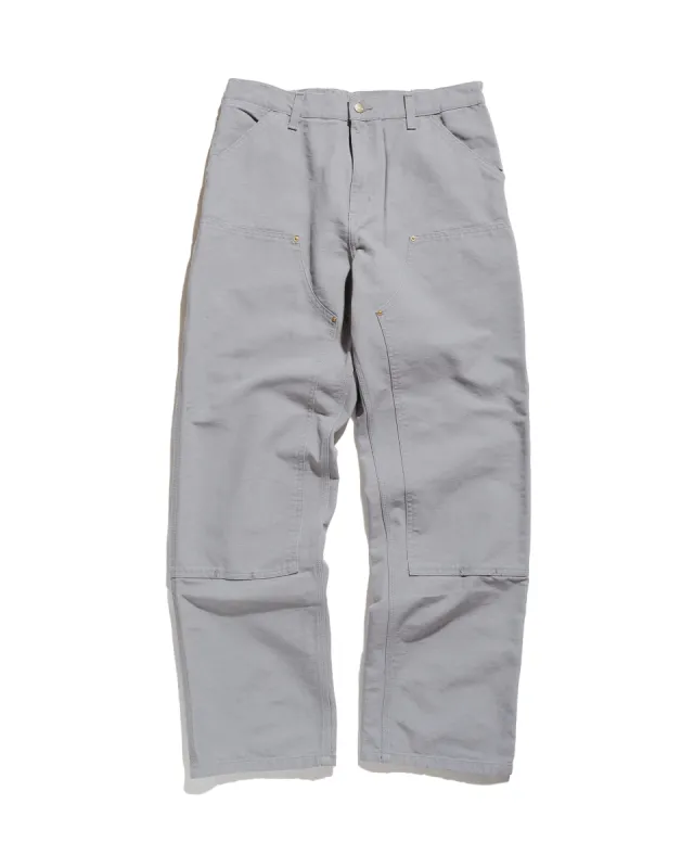 Carhartt W.I.P. Double Knee Pant Canvas Yosemite Rinsed sold by Lost & Found