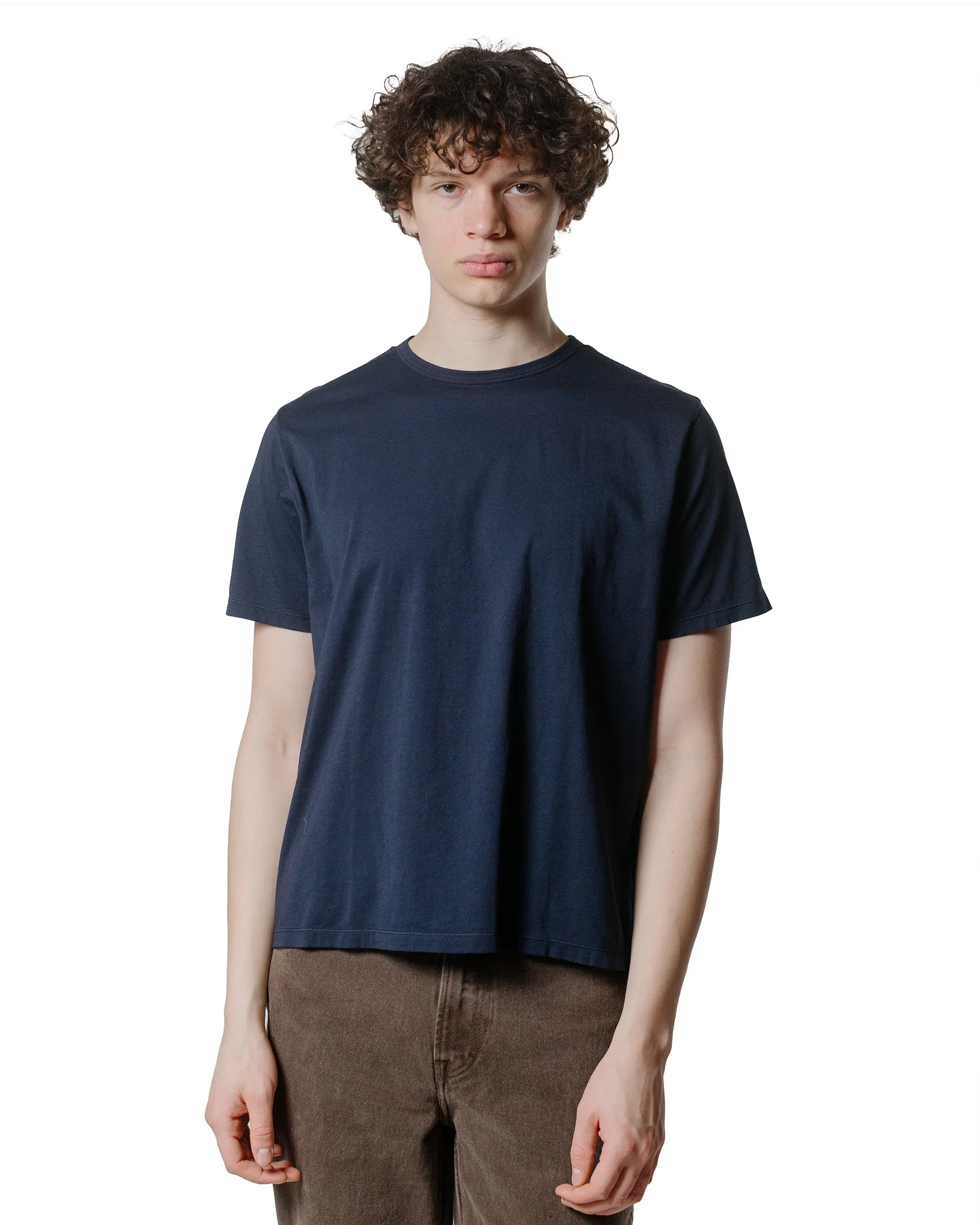 Our Legacy New Box T-Shirt Abyss Blue Clean Jersey sold by Lost & Found product image thumbnail 2