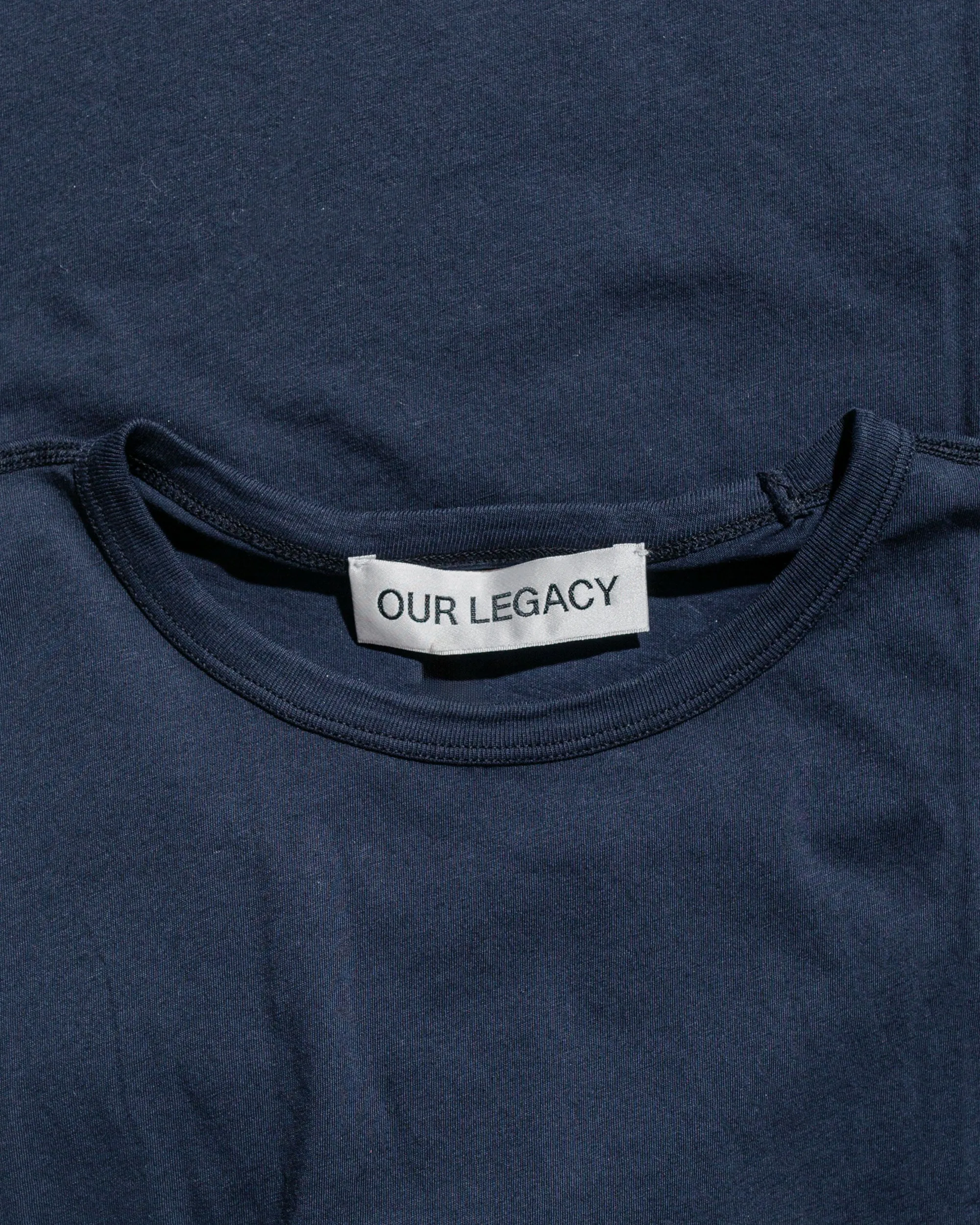 Our Legacy New Box T-Shirt Abyss Blue Clean Jersey sold by Lost & Found product image thumbnail 4