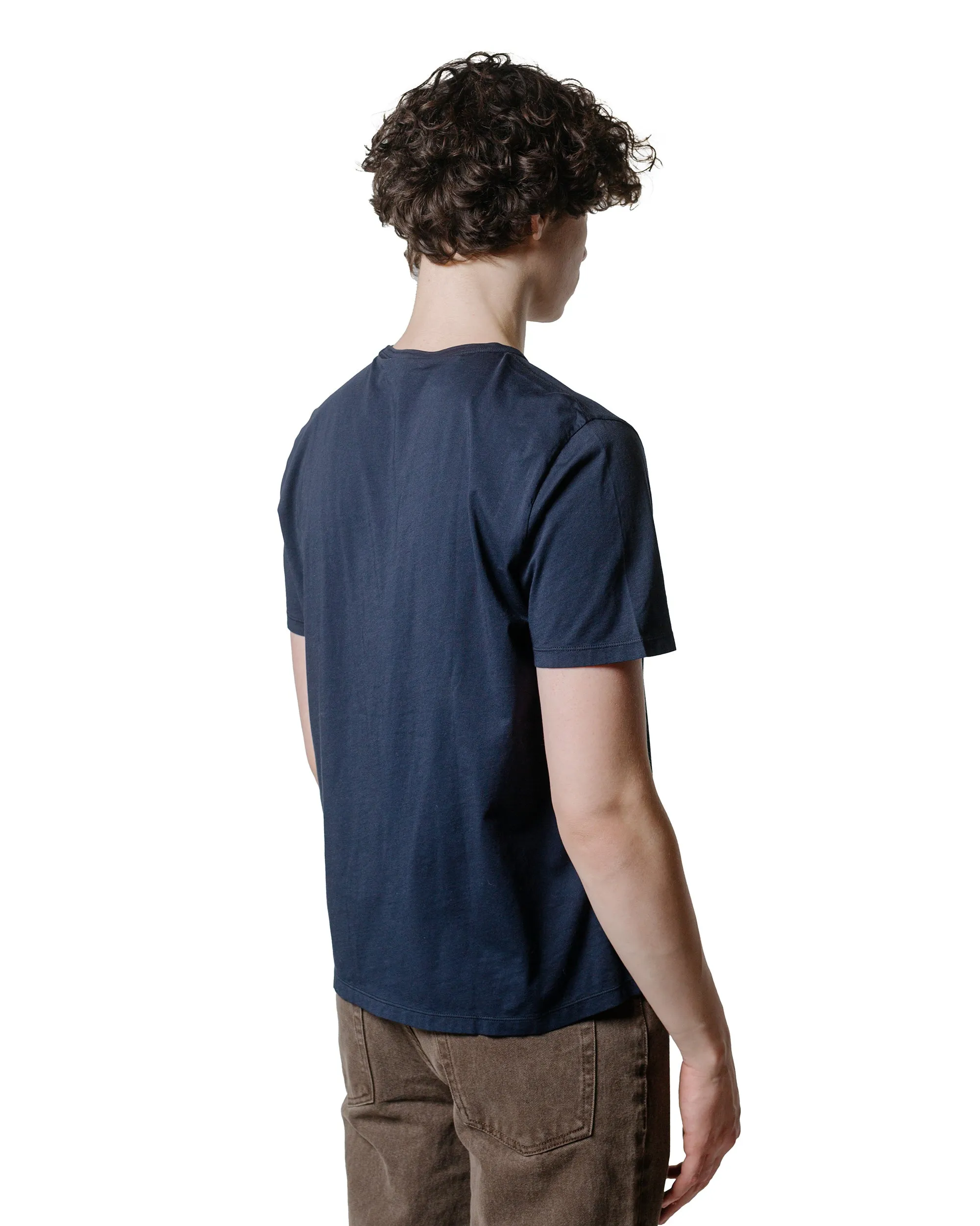 Our Legacy New Box T-Shirt Abyss Blue Clean Jersey sold by Lost & Found product image thumbnail 3