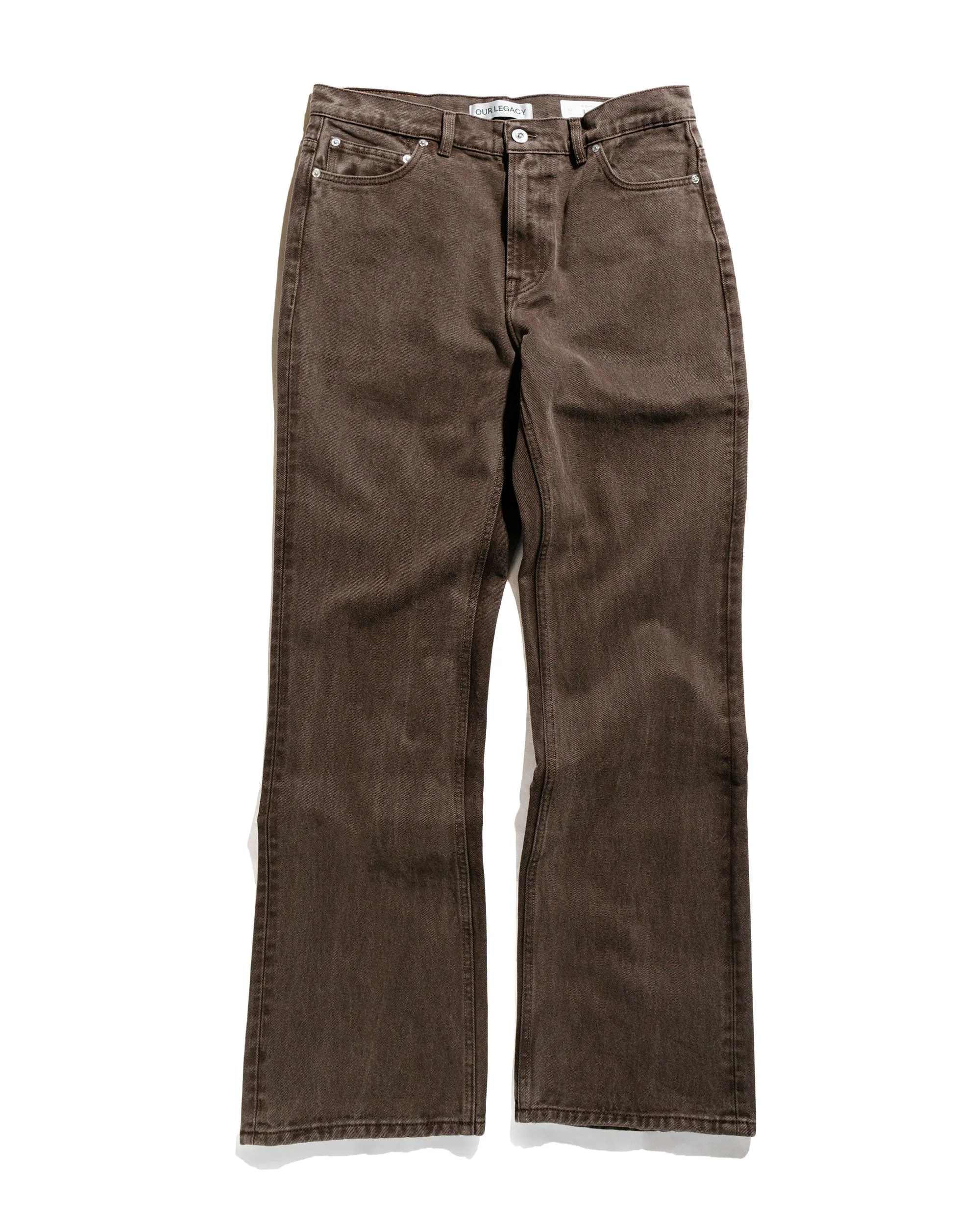 Our Legacy 70s Cut Choco Overdye sold by Lost & Found