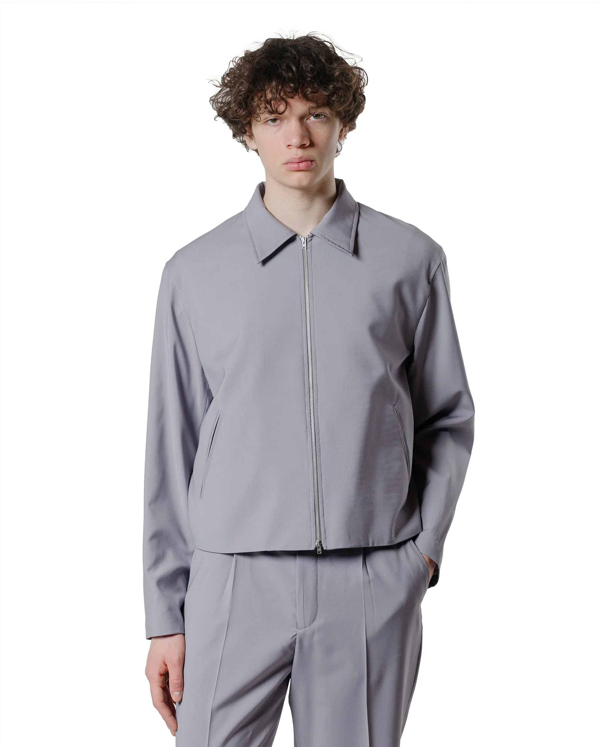 Our Legacy Mini Jacket Dusty Lavender High Twist Wool sold by Lost & Found product image thumbnail 2