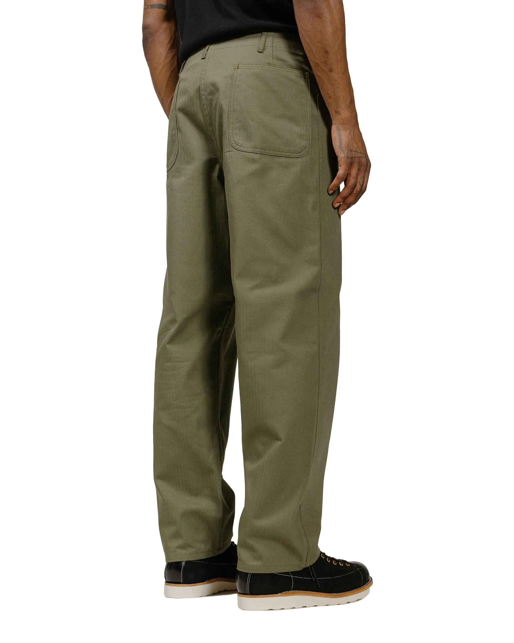 The Real McCoy's MP22007 Trousers, Utility N-3 (Model 220) Olive sold by Lost & Found product image thumbnail 3