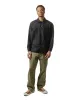 Engineered Garments Guayabera Shirt Black Handkerchief Linen sold by Lost & Found