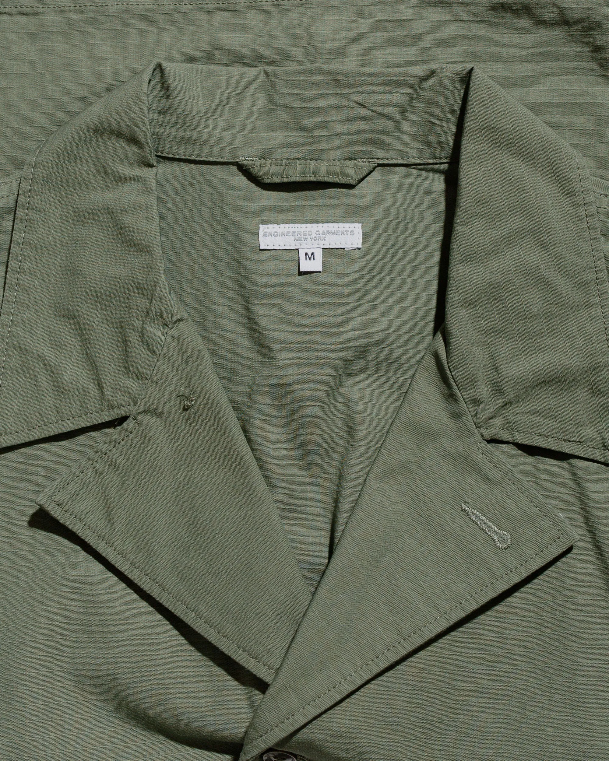 Engineered Garments M41 Jacket Olive Cotton Ripstop sold by Lost & Found product image thumbnail 5