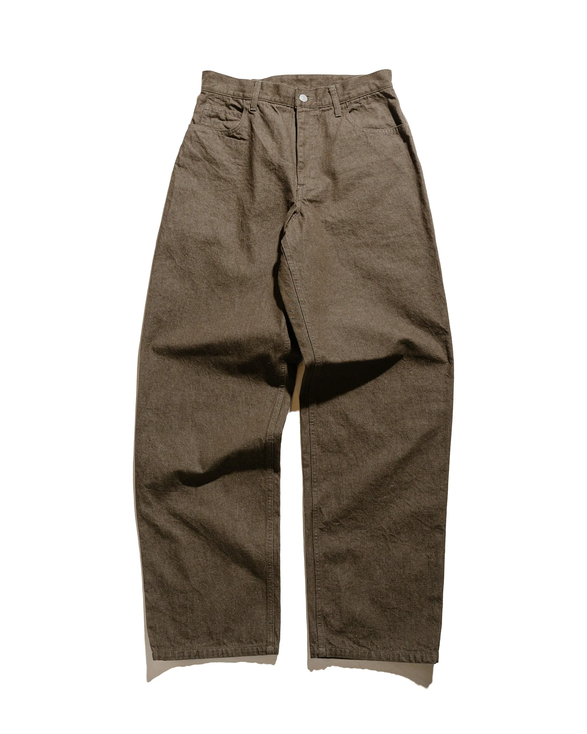 James Coward 5PKT Jean Brown One Wash Denim sold by Lost & Found