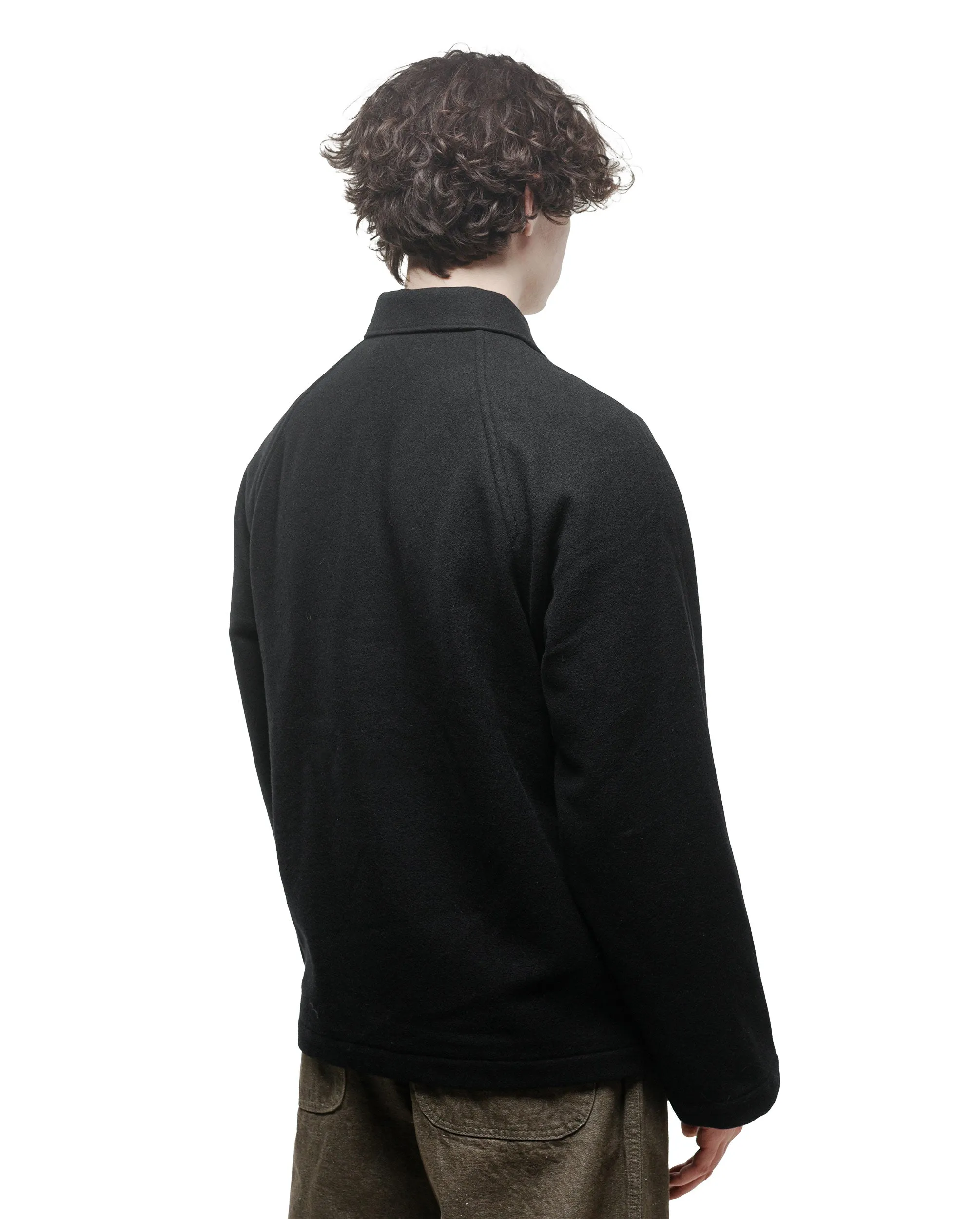James Coward Rambler Coat Black Wool Flannel sold by Lost & Found product image thumbnail 3