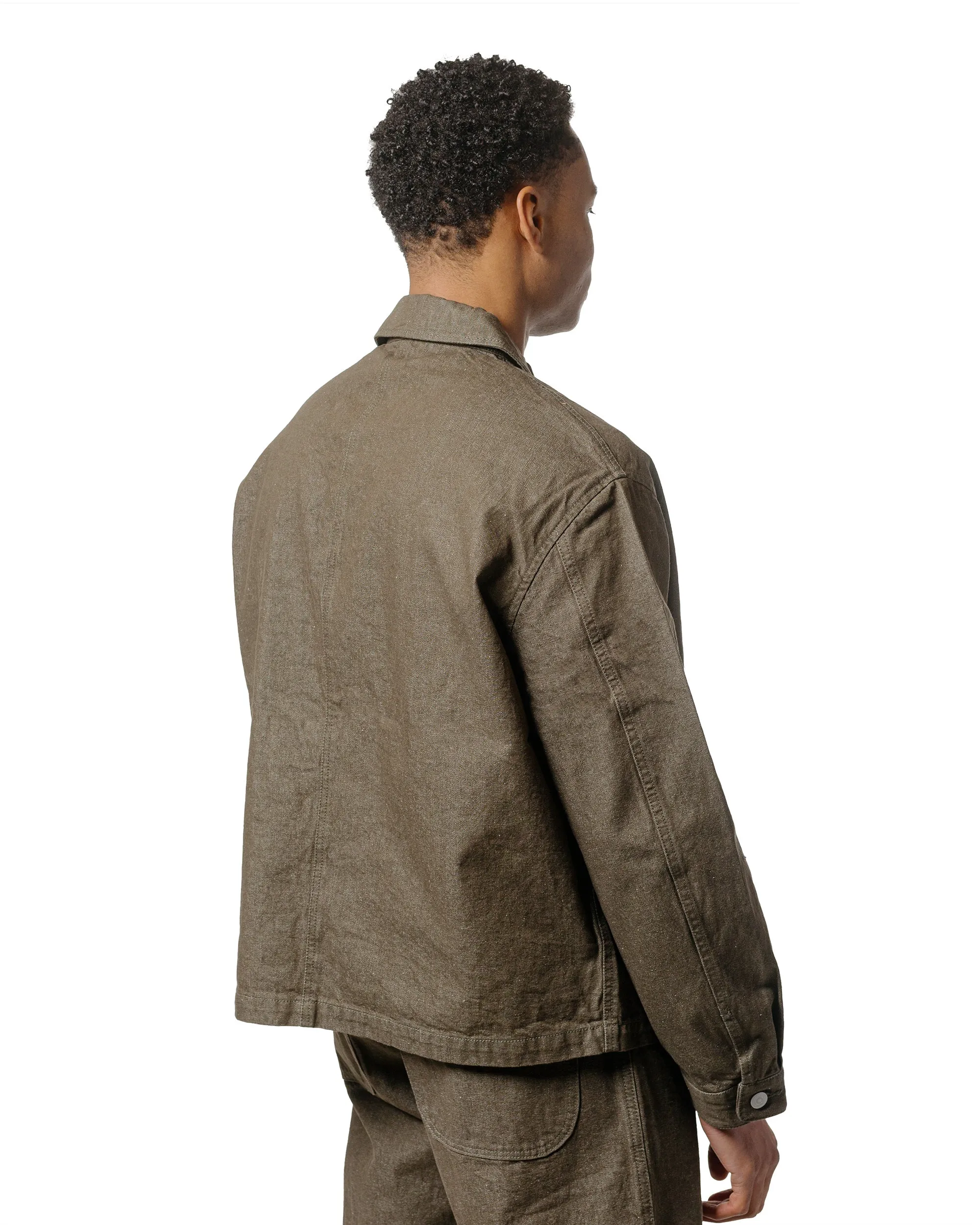 James Coward Replica Jacket Brown One Wash Denim sold by Lost & Found product image thumbnail 3