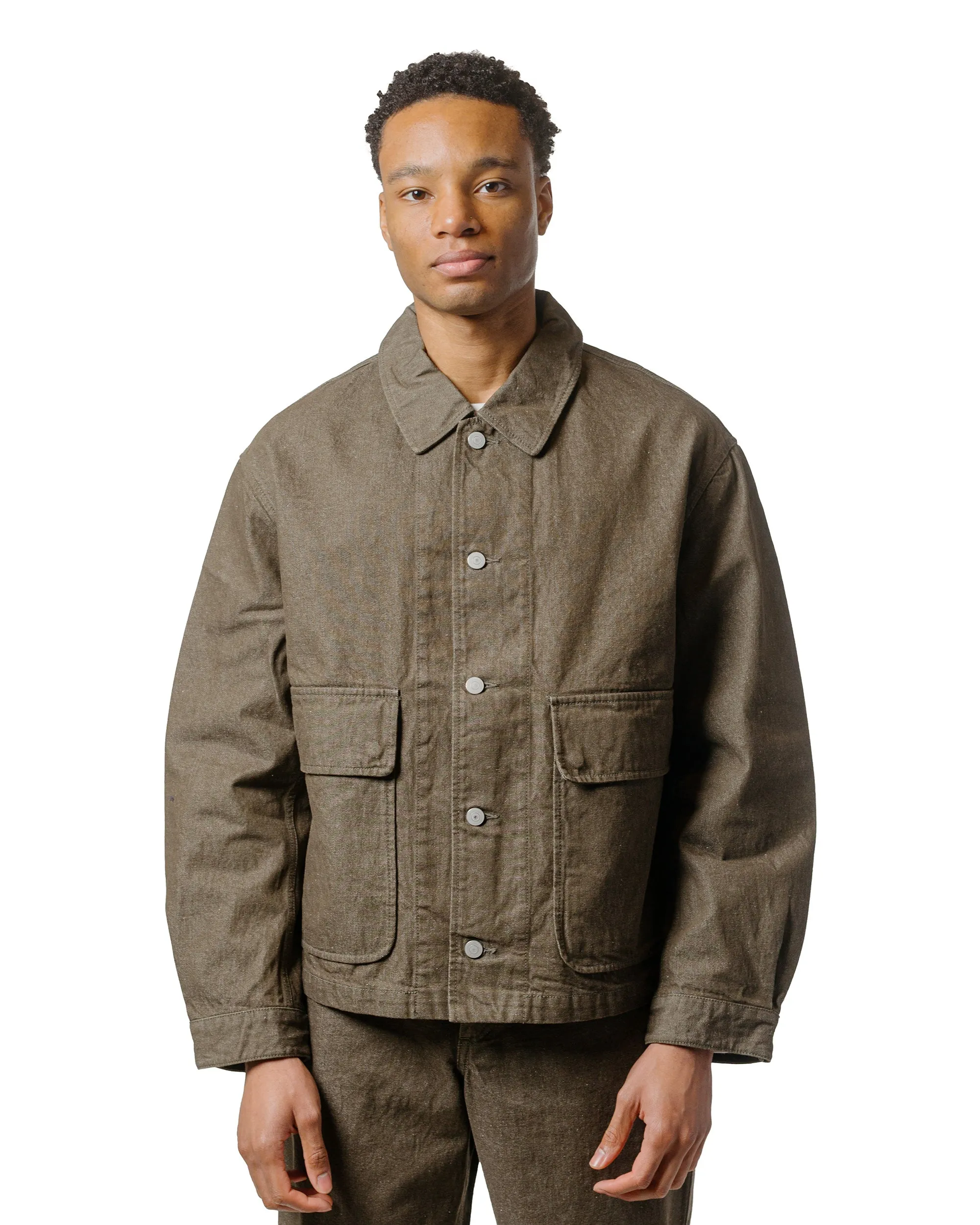 James Coward Replica Jacket Brown One Wash Denim sold by Lost & Found product image thumbnail 2