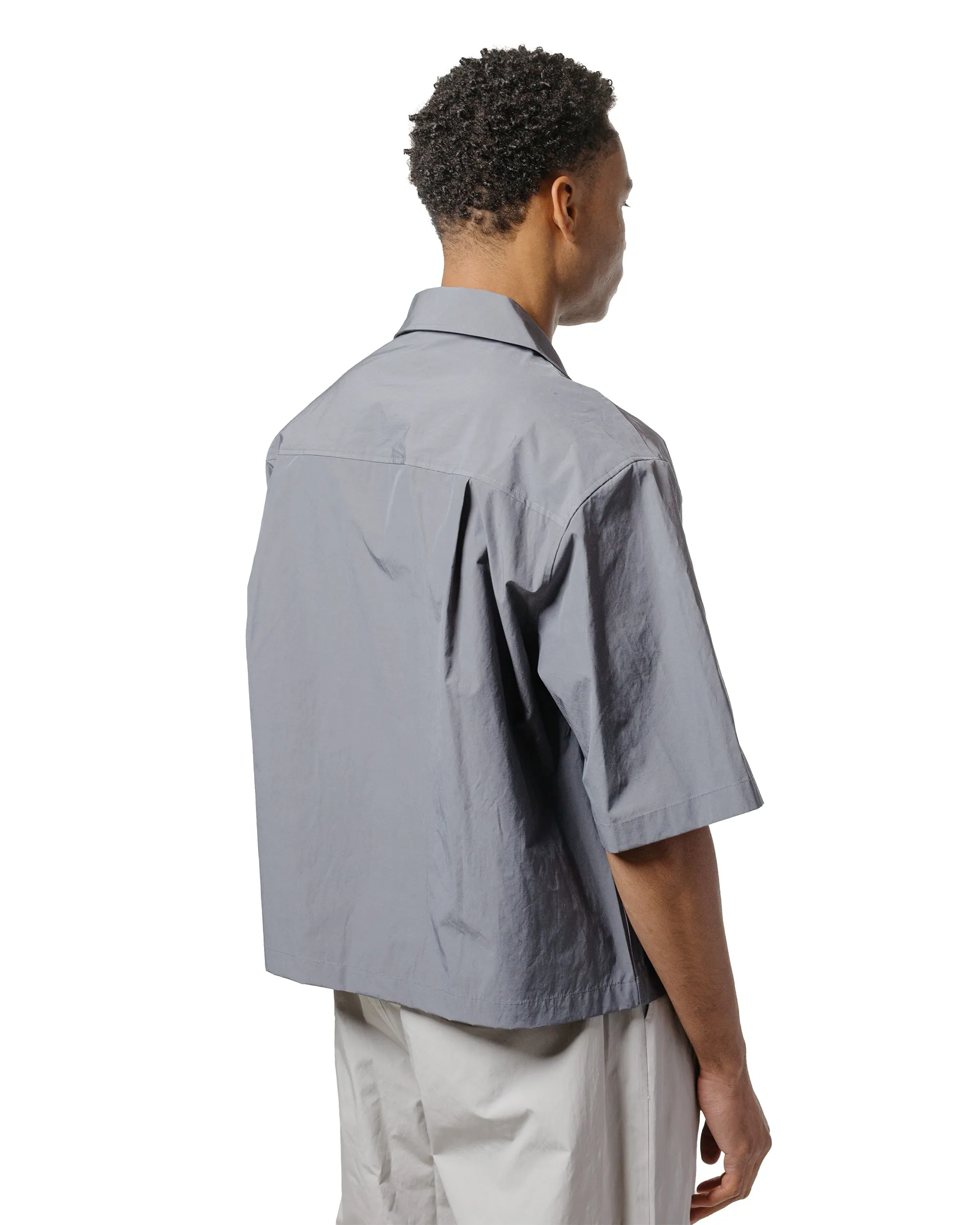 Amomento Pocket Half Shirt Grey sold by Lost & Found product image thumbnail 3