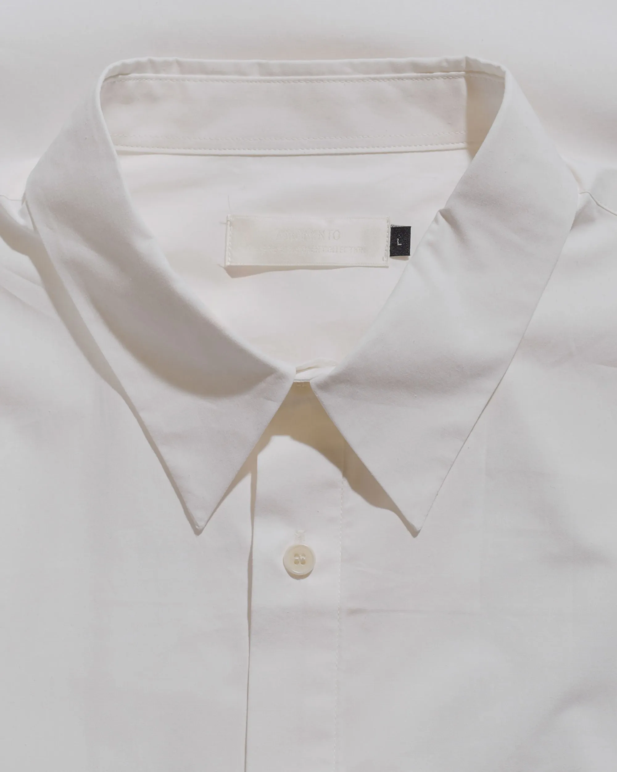 Amomento Basic Pocket Shirts Ivory sold by Lost & Found product image thumbnail 5