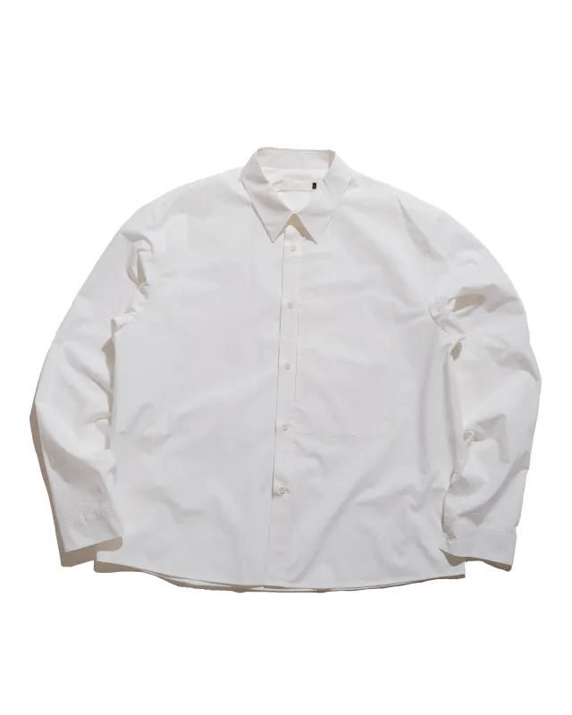 Amomento Basic Pocket Shirts Ivory sold by Lost & Found