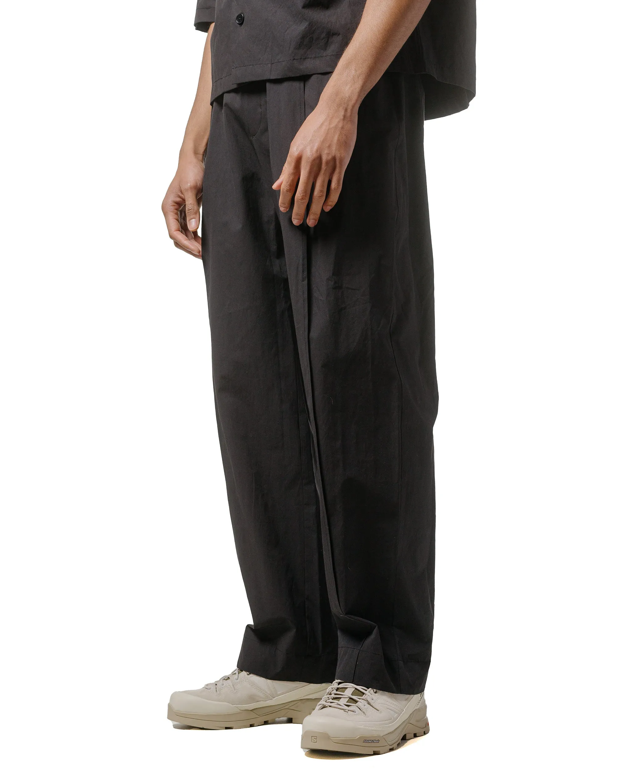 Amomento Belted Tuck Banding Pants Black sold by Lost & Found product image thumbnail 2