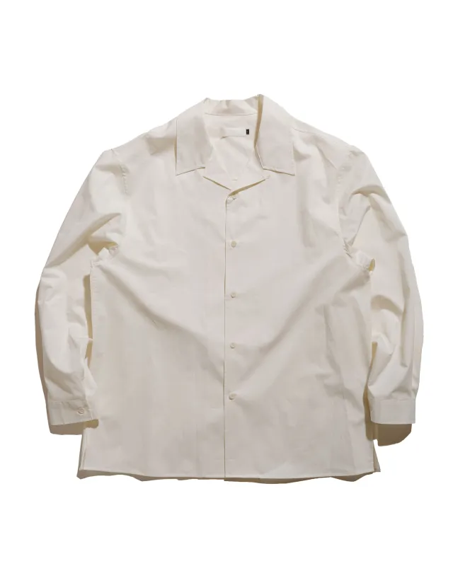 Amomento Open Collar Shirts Ivory sold by Lost & Found