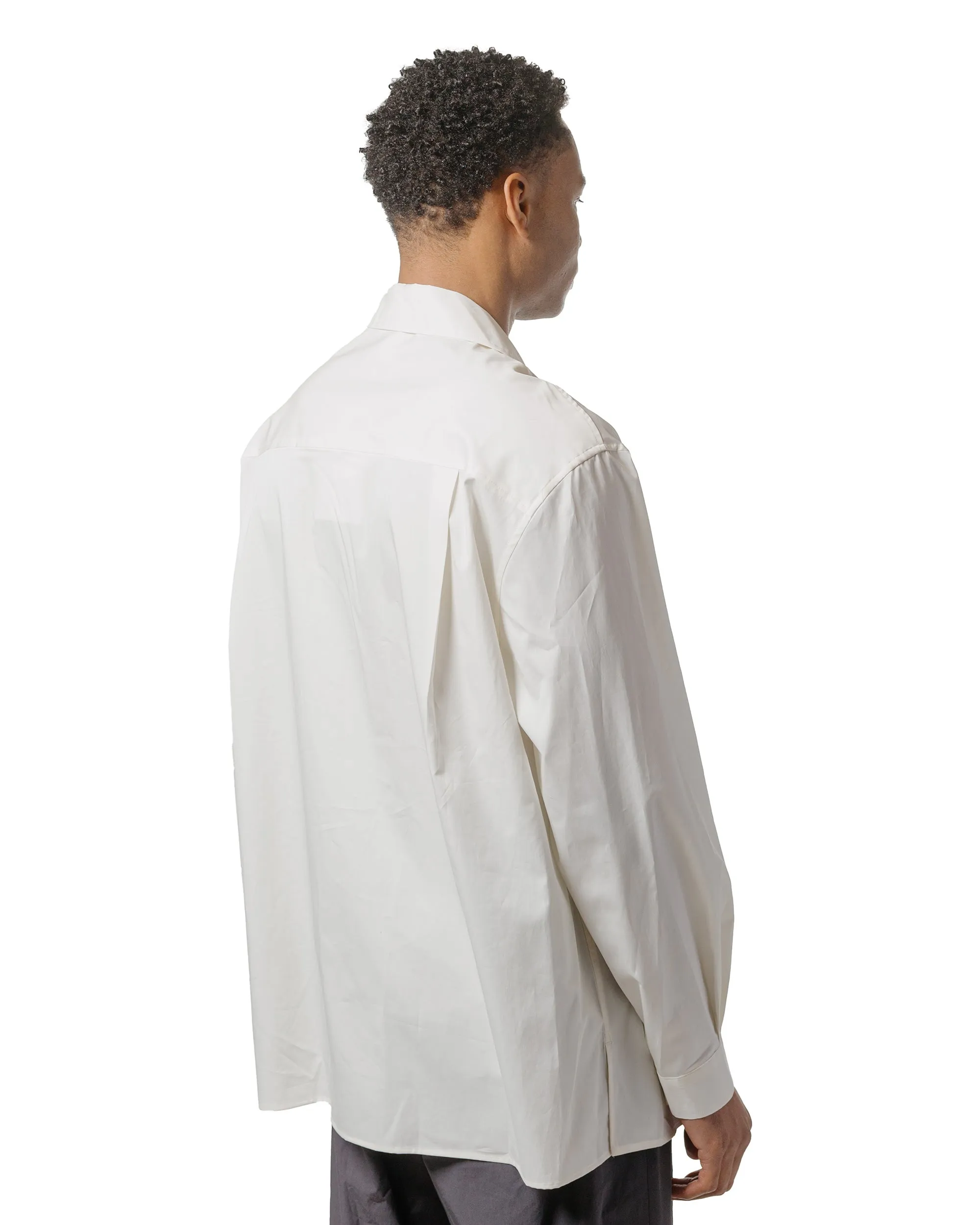 Amomento Open Collar Shirts Ivory sold by Lost & Found product image thumbnail 3