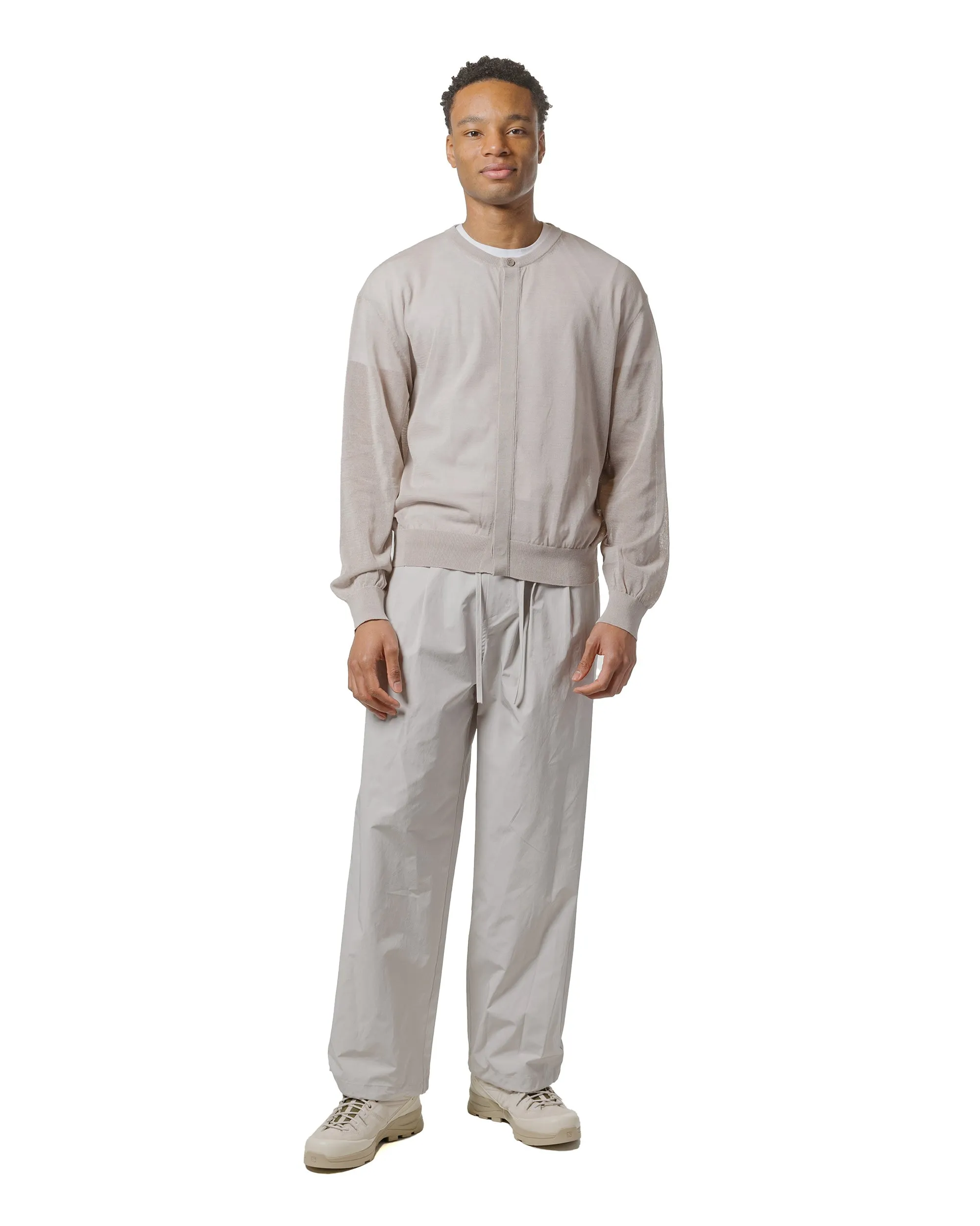 Amomento Sheer Round Cardigan Grey sold by Lost & Found product image thumbnail 4