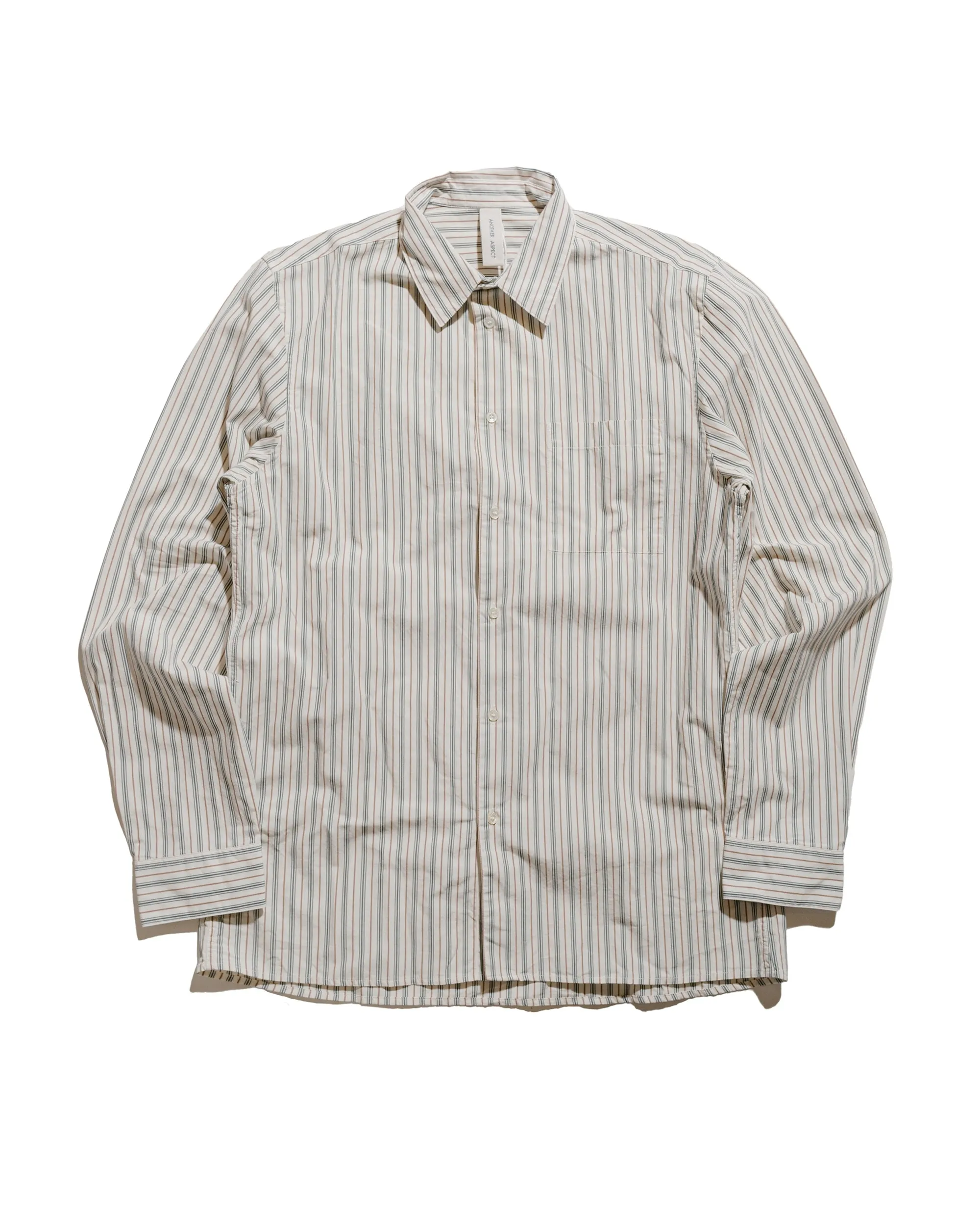 Another Aspect Another Shirt 3.0 Small Green Stripe sold by Lost & Found