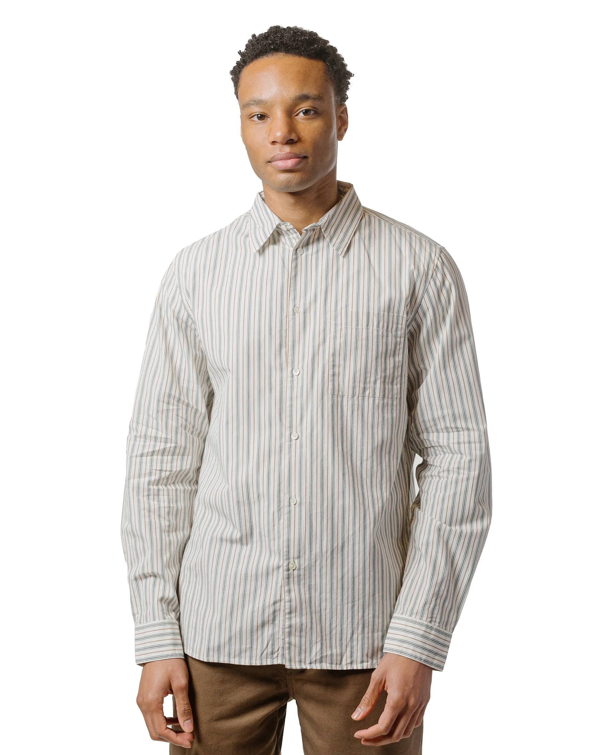 Another Aspect Another Shirt 3.0 Small Green Stripe sold by Lost & Found product image thumbnail 2