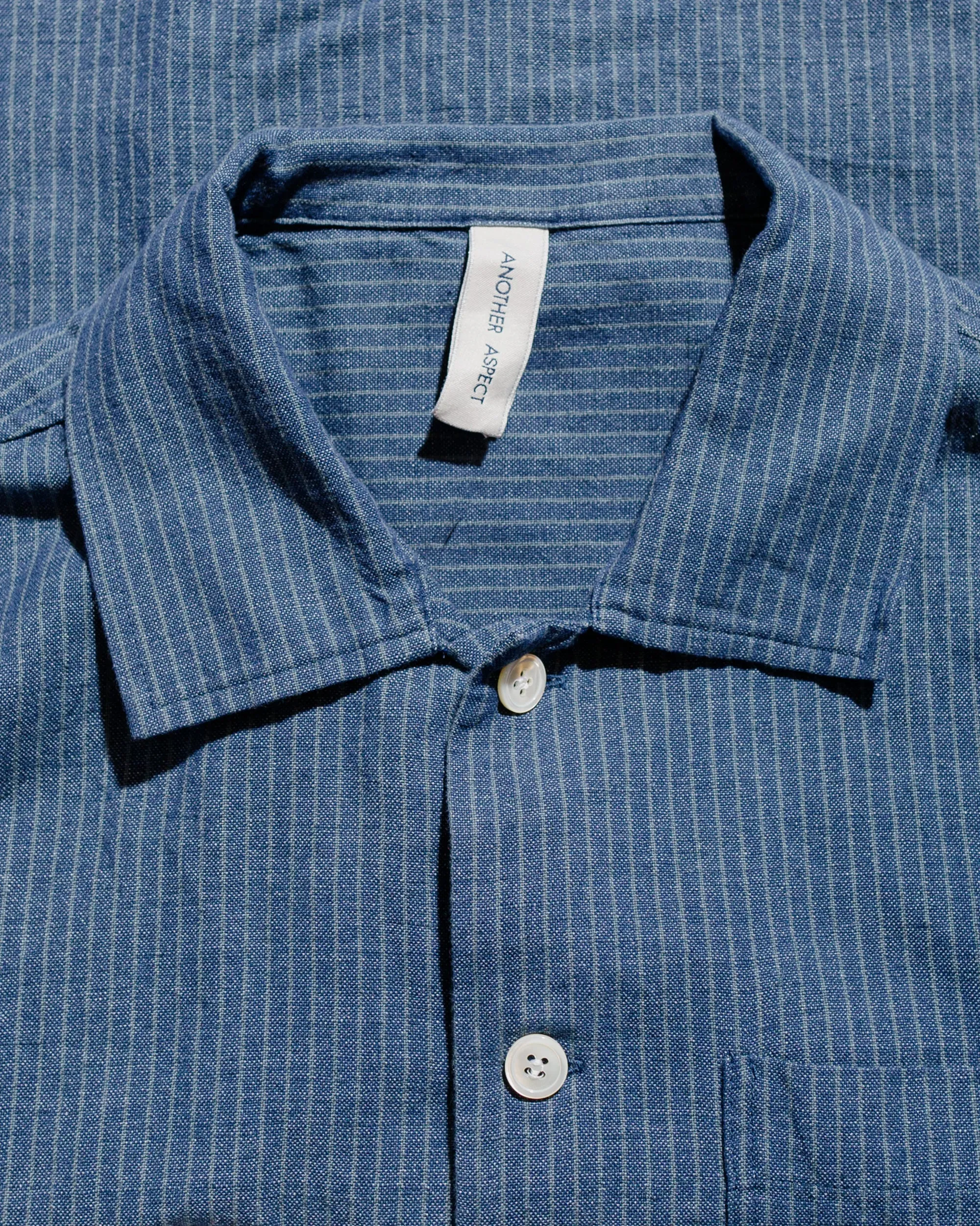 Another Aspect Another Shirt 2.0 Indigo Stripe sold by Lost & Found product image thumbnail 5