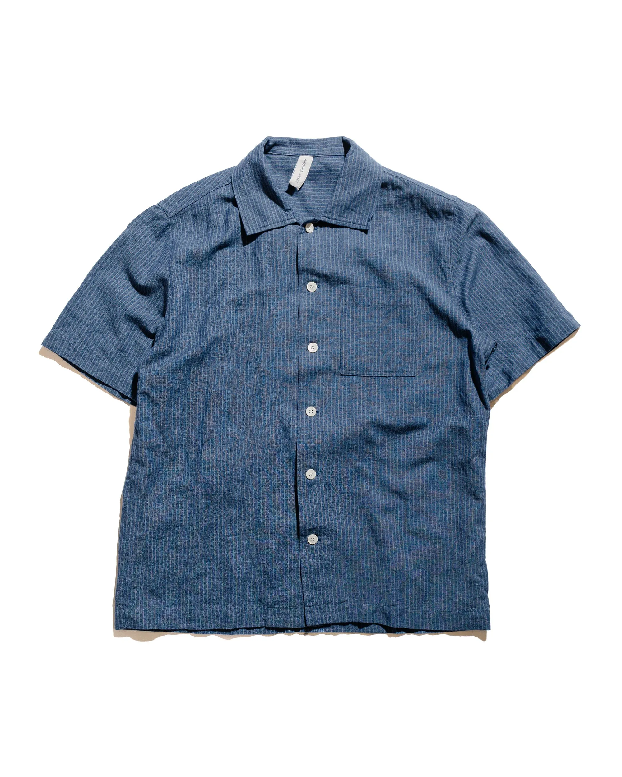 Another Aspect Another Shirt 2.0 Indigo Stripe sold by Lost & Found