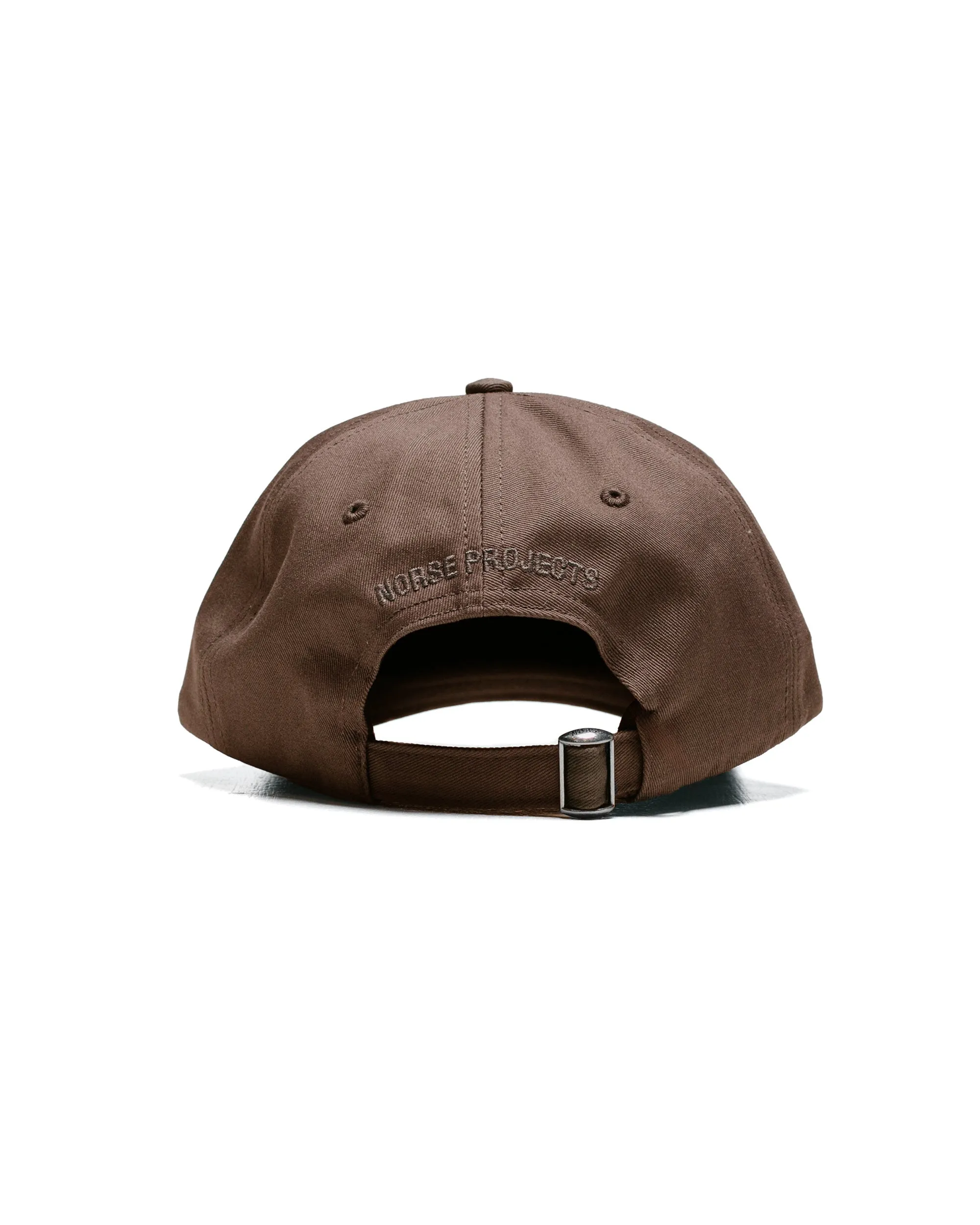 Norse Projects Twill Sports Cap Chestnut sold by Lost & Found product image thumbnail 2