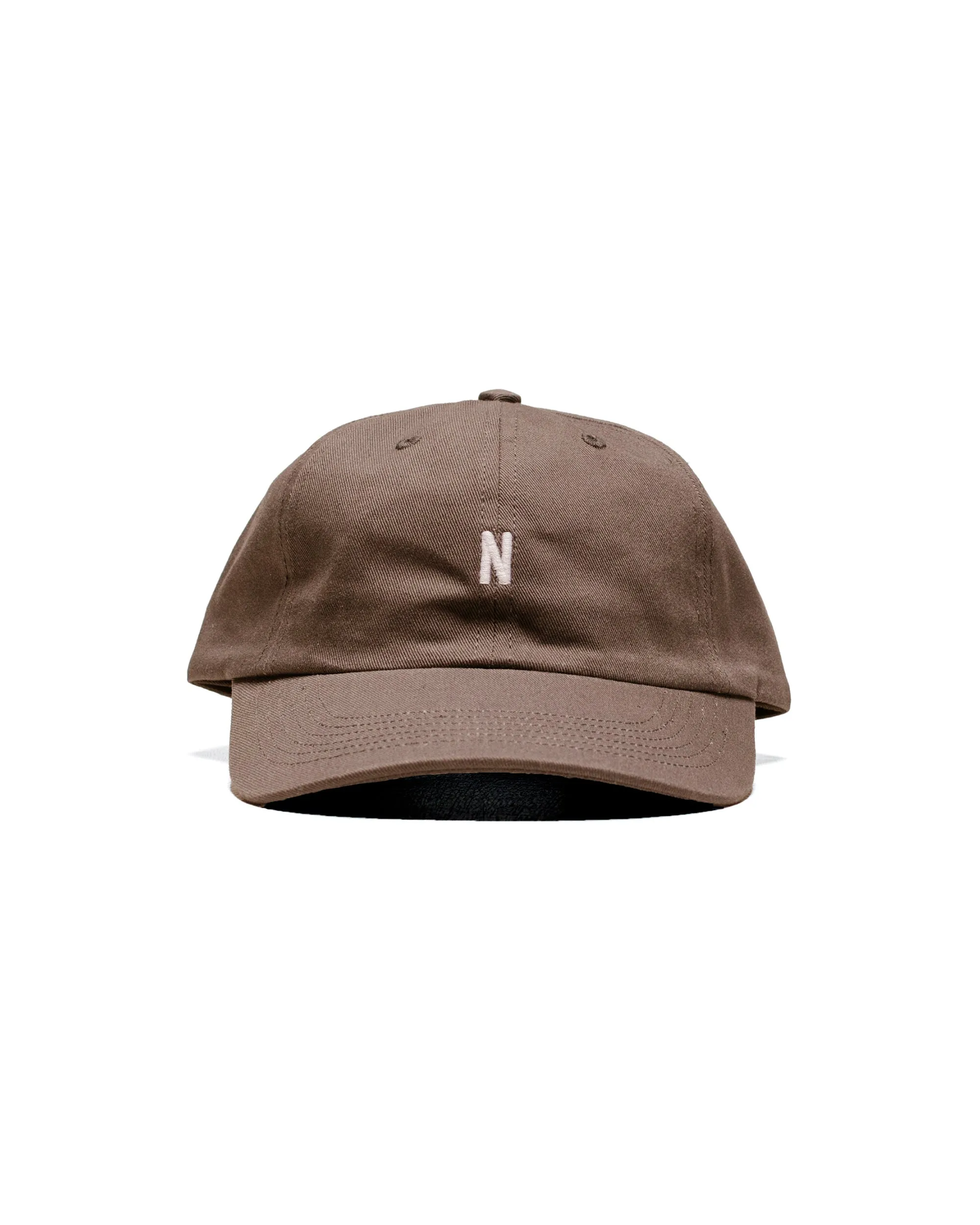 Norse Projects Twill Sports Cap Chestnut sold by Lost & Found
